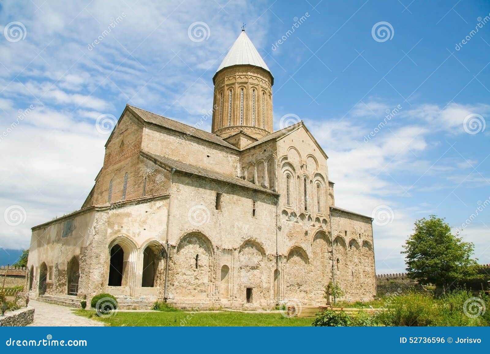 alaverdi monastery in kakheti region in eastern georgia