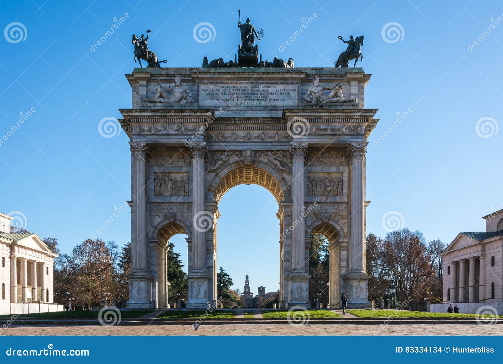 Alba Di Passo Di Della Di Arco (Porta Sempione) in Milan Italy Travelin ...