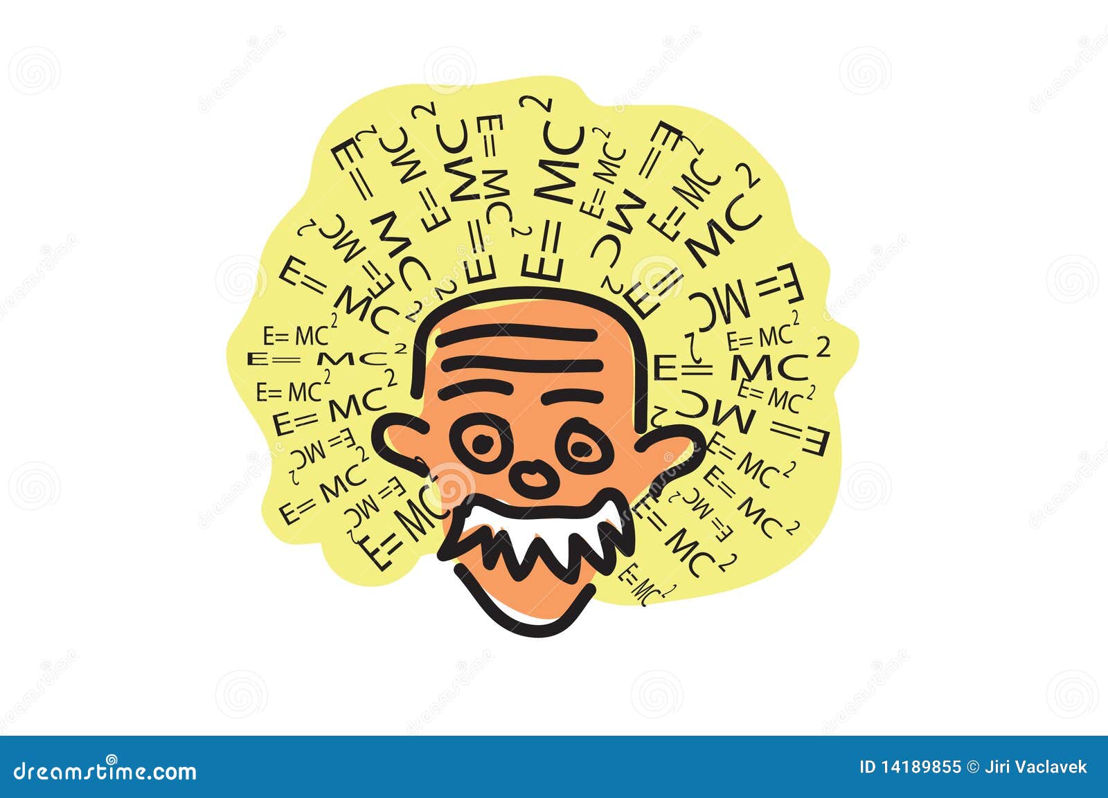 einstein hair clipart