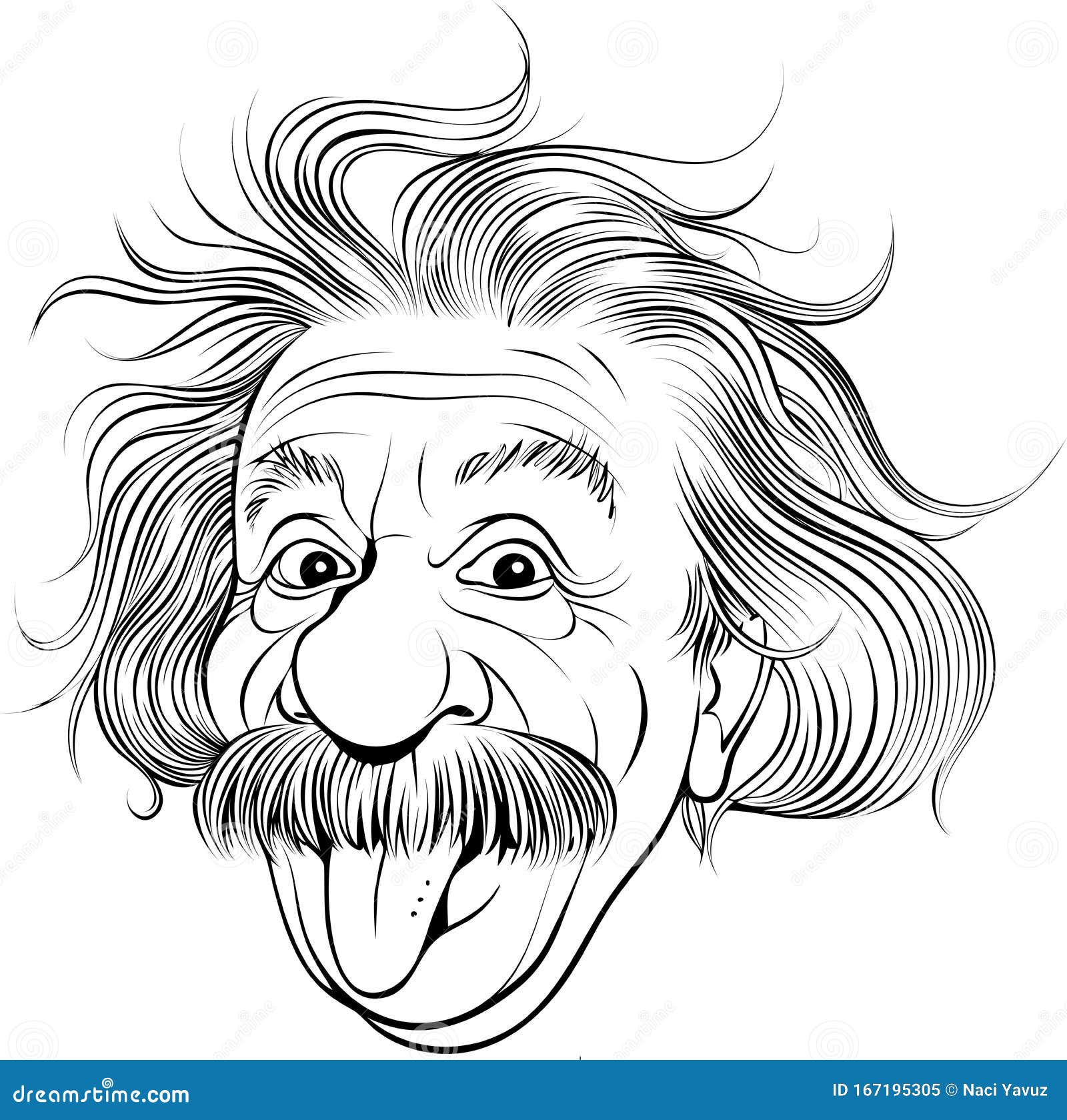 Albert Einstein Drawing by Kuldeep Singh | Saatchi Art