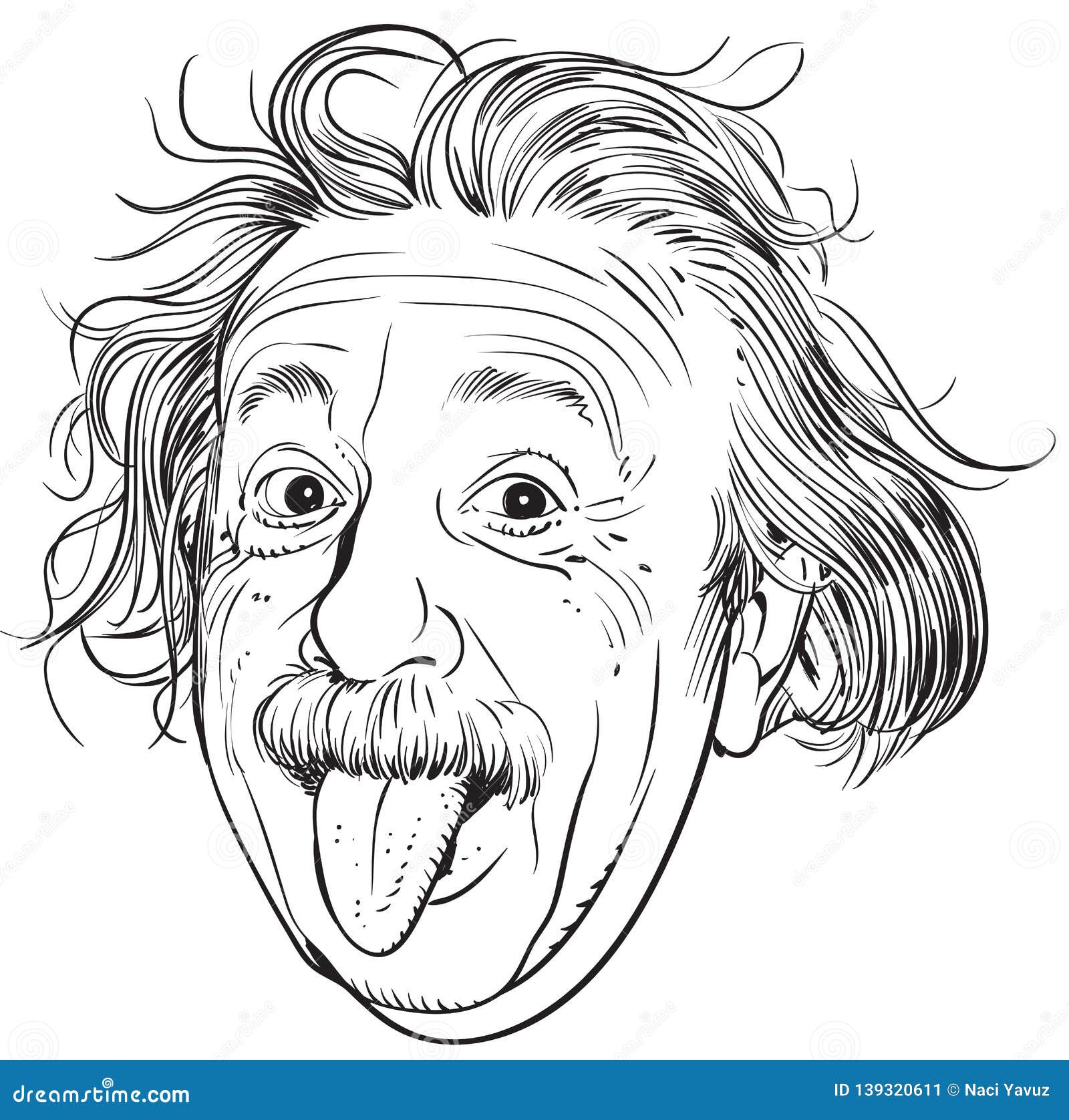 Albert Einstein Portrait, Line Art Illustration Stock Vector - Illustration of history, discovery: 139320611 Albert Einstein Portrait, Line Art Illustration Stock Vector - Illustration of history, discovery: 139320611