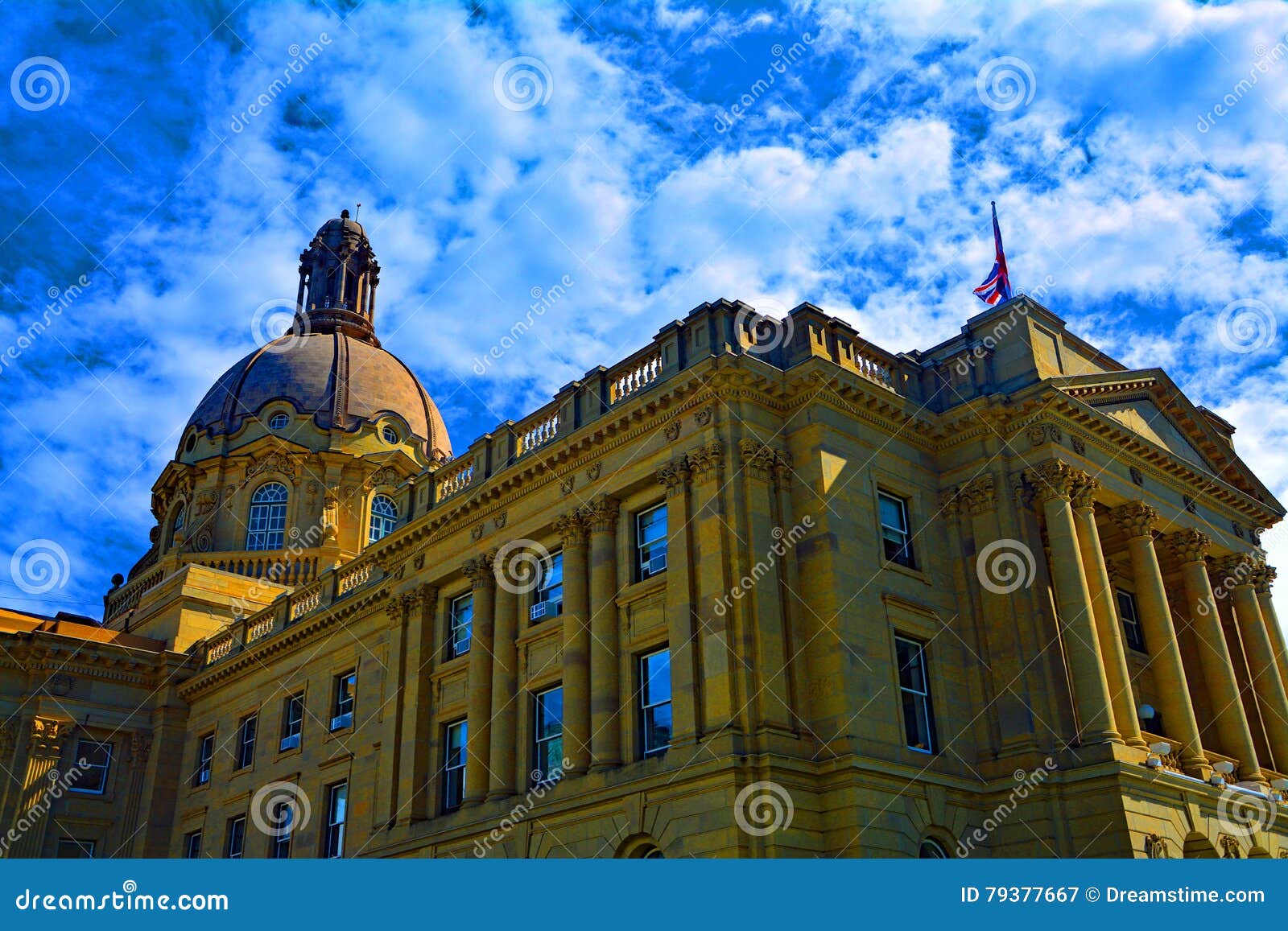 the alberta legislature in edmonton