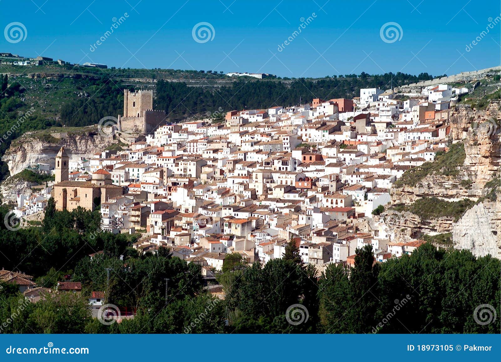 alcala del jucar (albacete) in spain