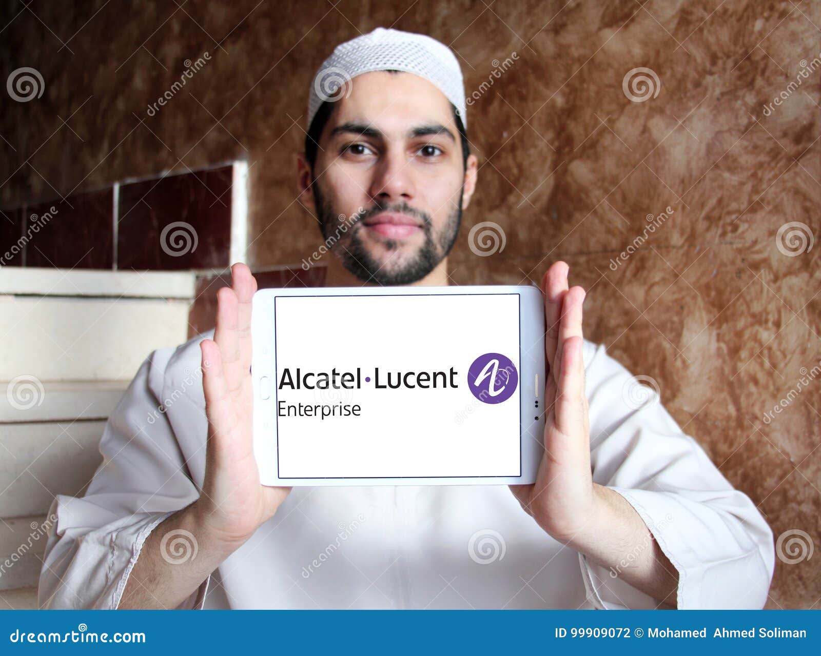 Alcatel-Lucent Enterprise Logo Editorial Photography - Image of