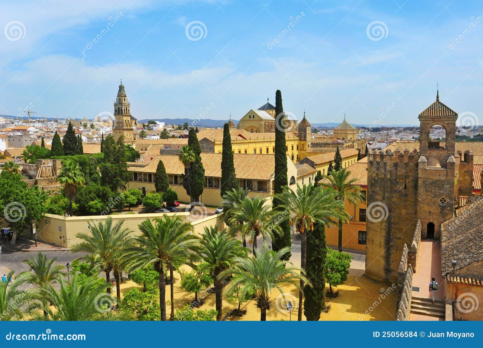 alcazar and cathedral mosque of cordoba, spain