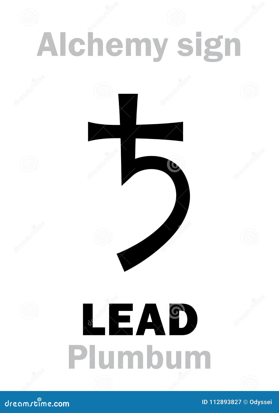 lead alchemy symbol