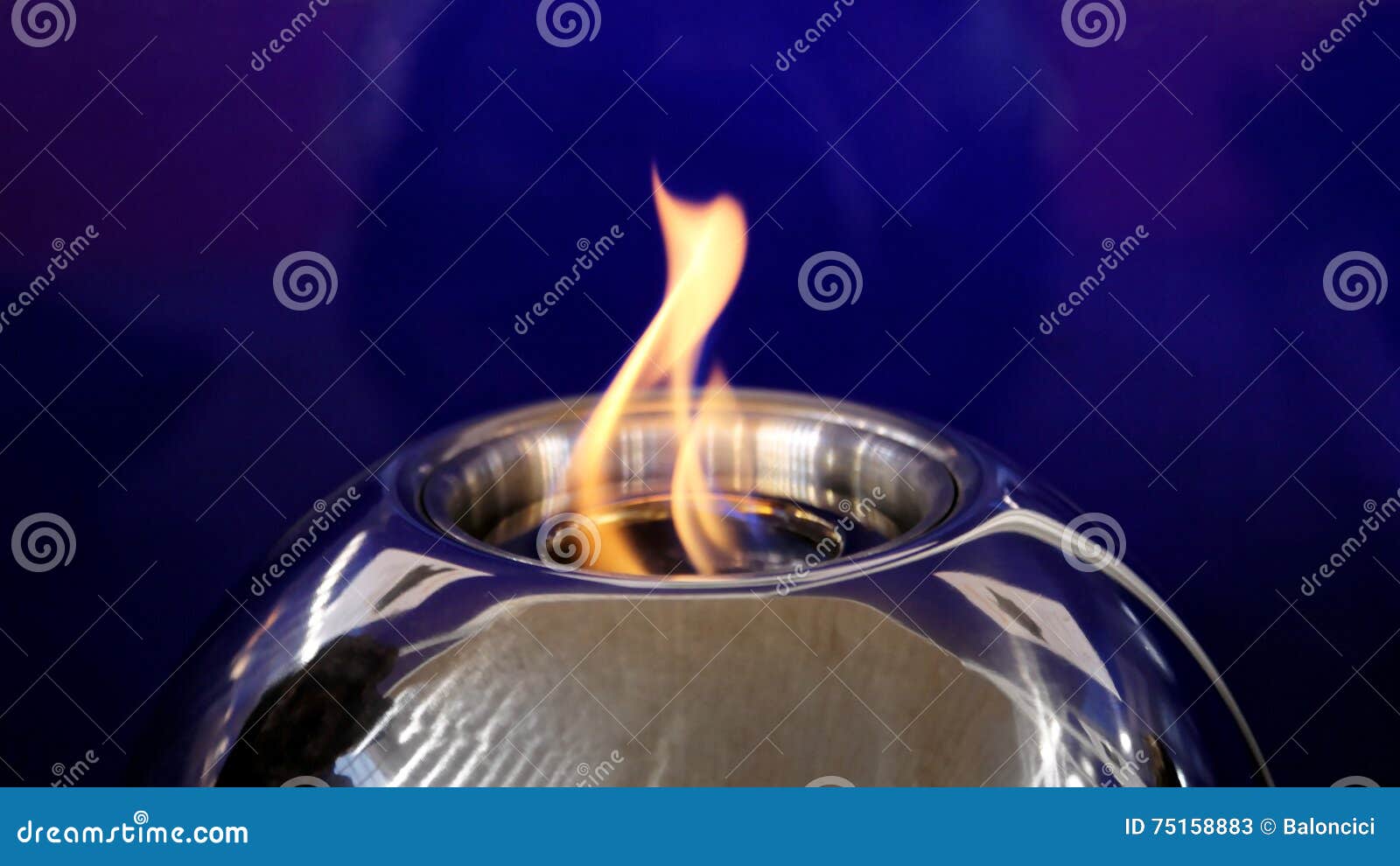 Alcohol Burner stock image. Image of light, decorative 75158883