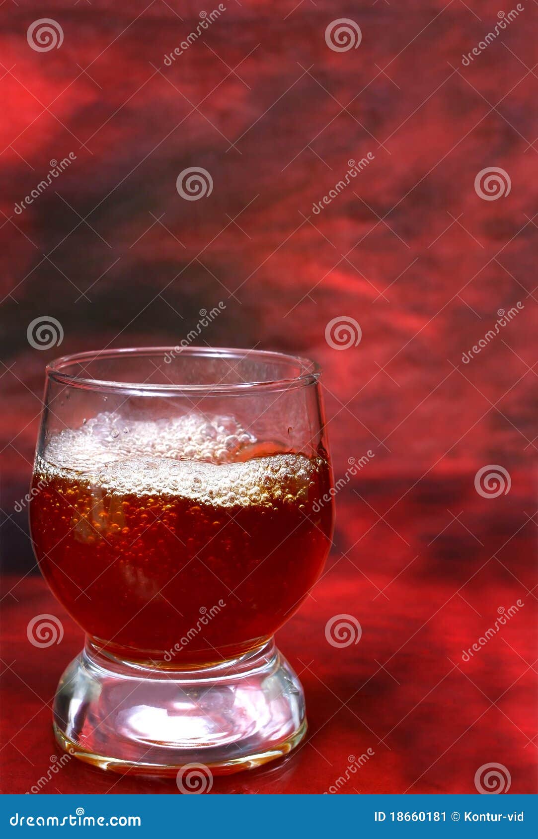 Alcohol Drink is in a Glass Stock Image Image of refreshment, brown