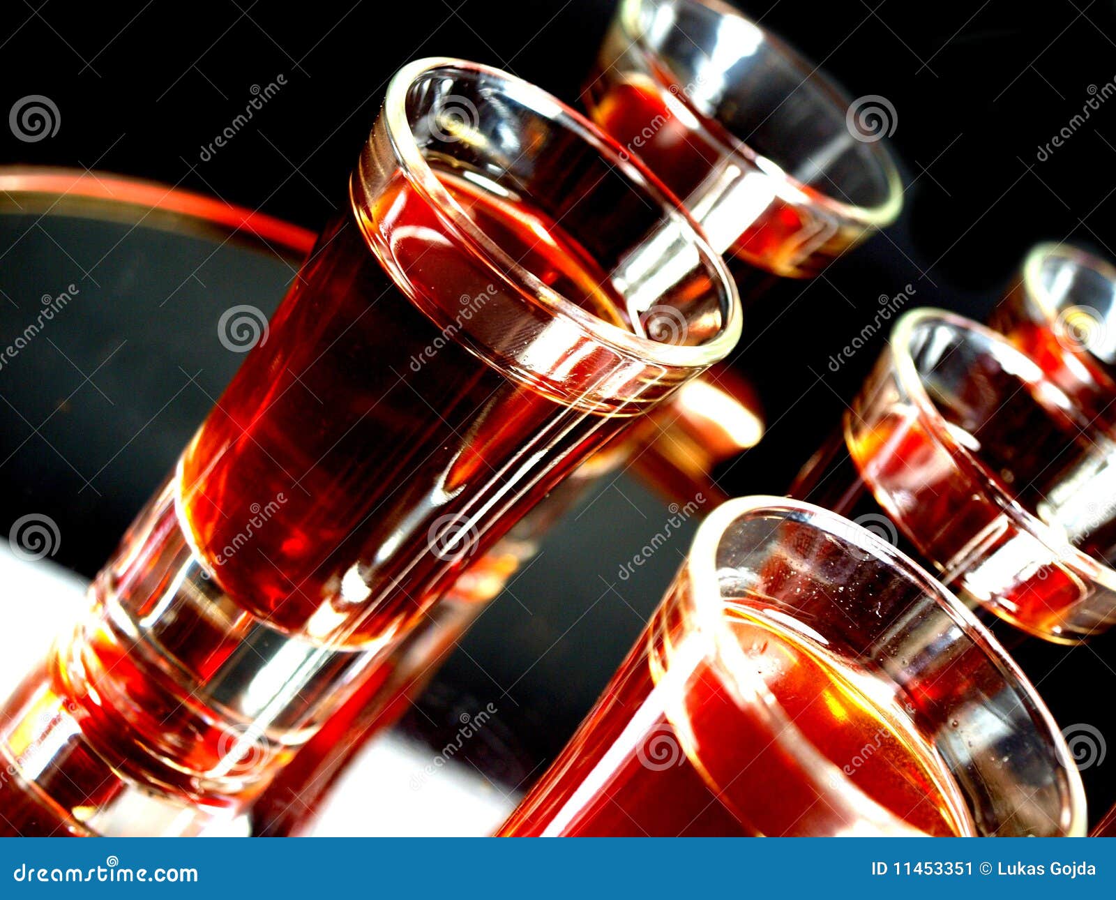 Alcohol glasses stock image. Image of alcoholism, color 11453351