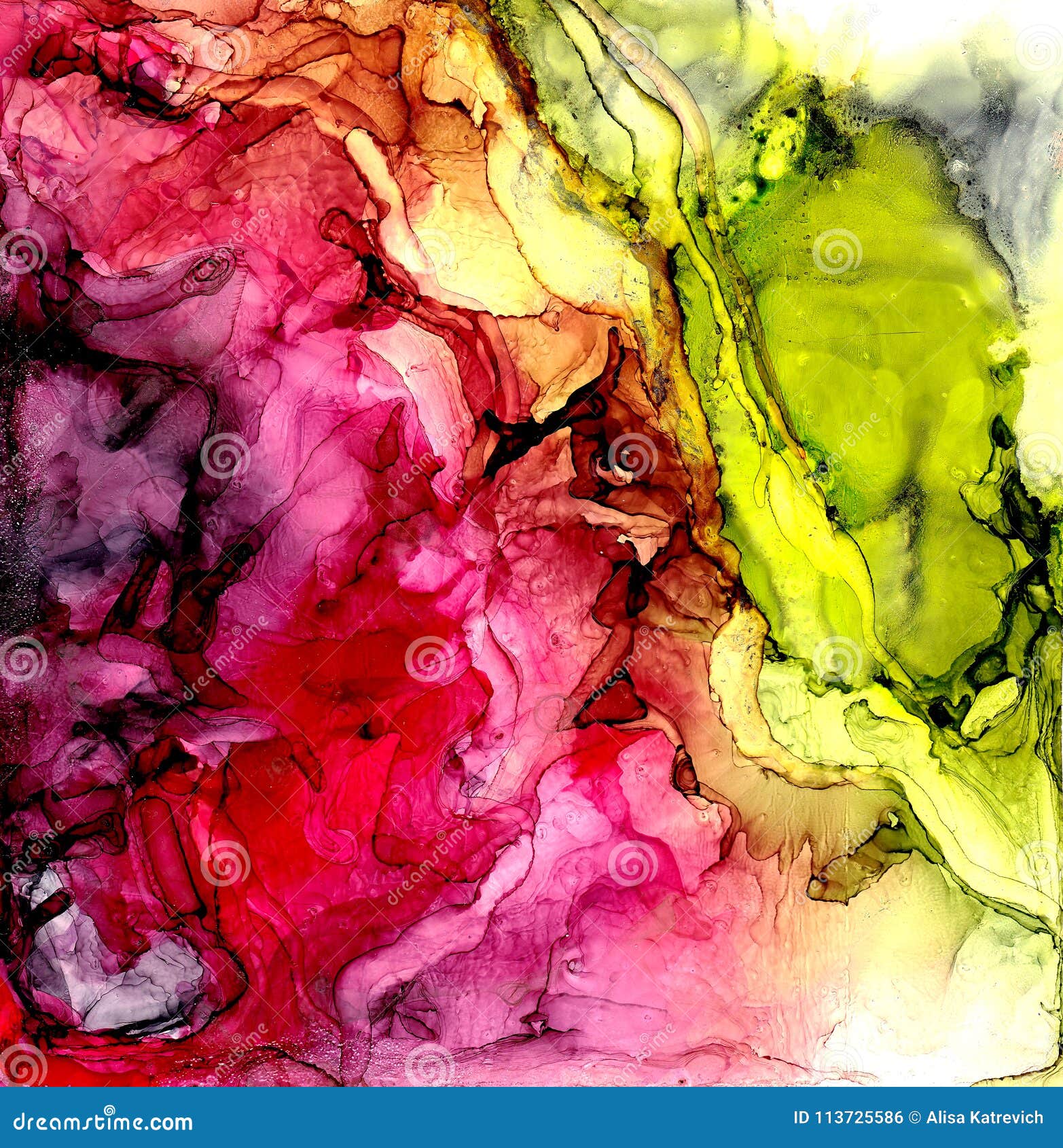 alcohol ink texture. fluid ink abstract background. art for 