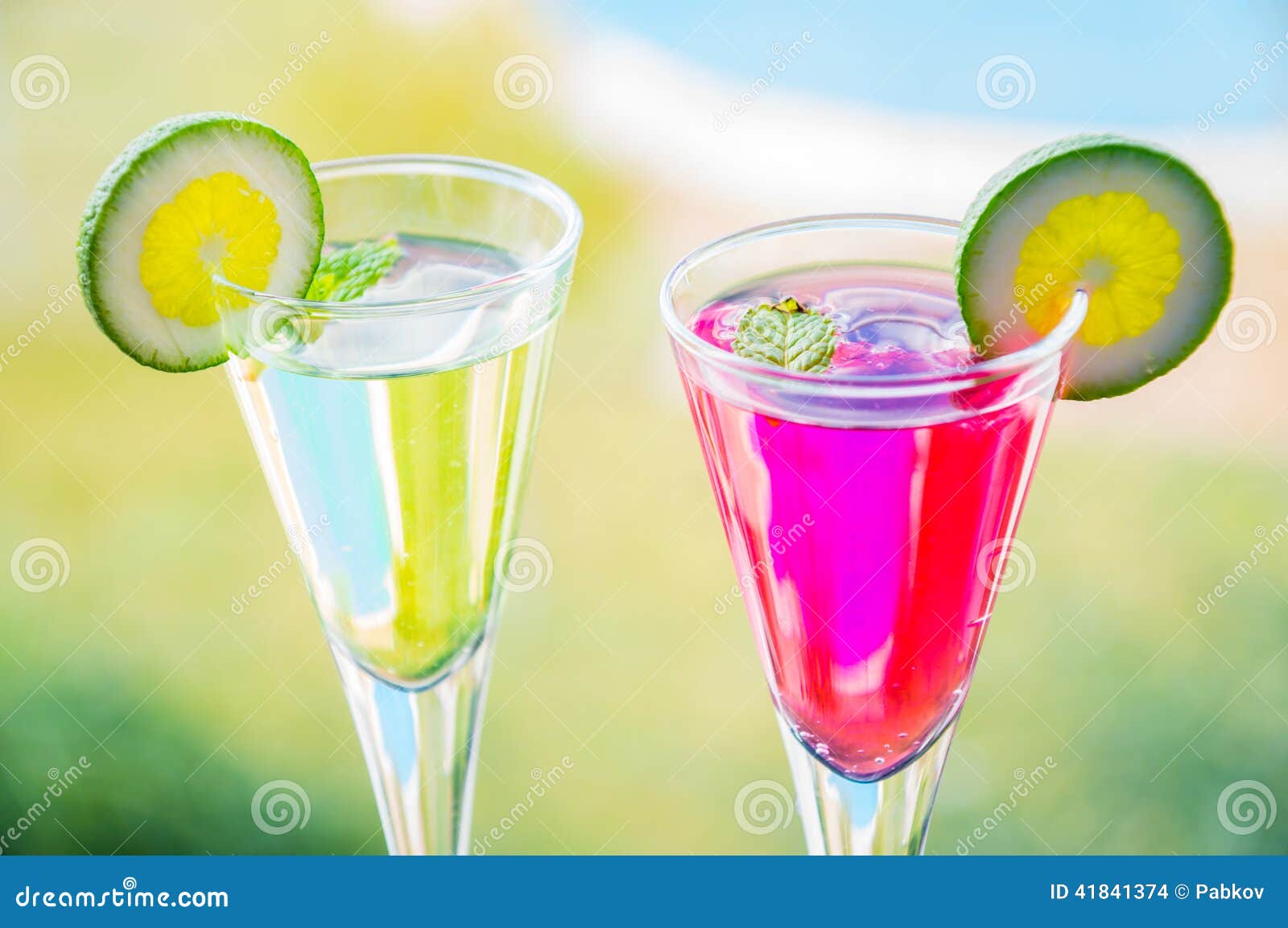 Alcoholic Cocktails Composition Stock Photo Image of colorful