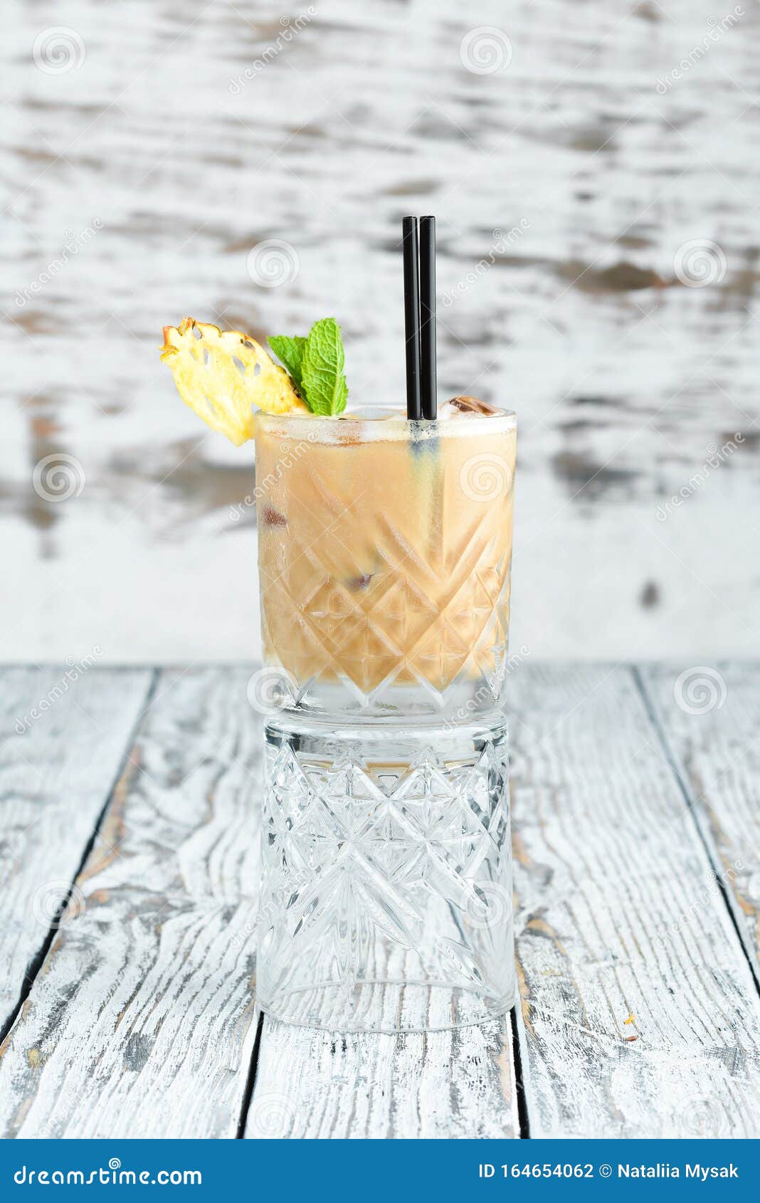 Alcoholic Creamcoffee Cocktail Stock Photo Image of cafe, syrup