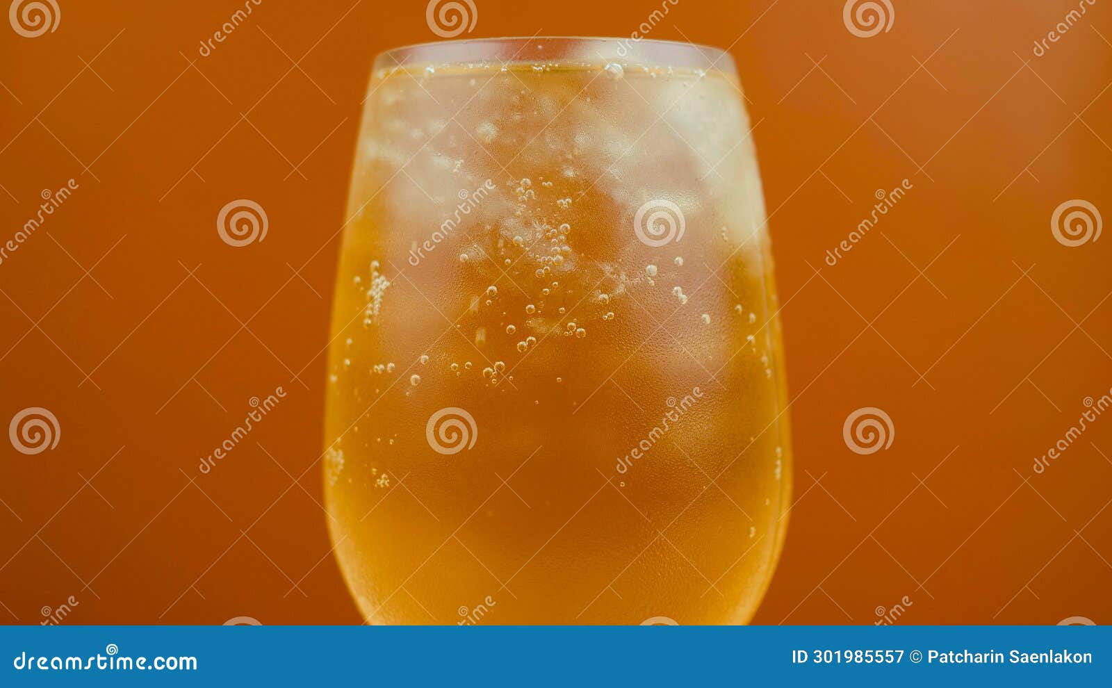 Alcoholic Drinks Glass of Liquor Mixed with Soda Stock Image Image of