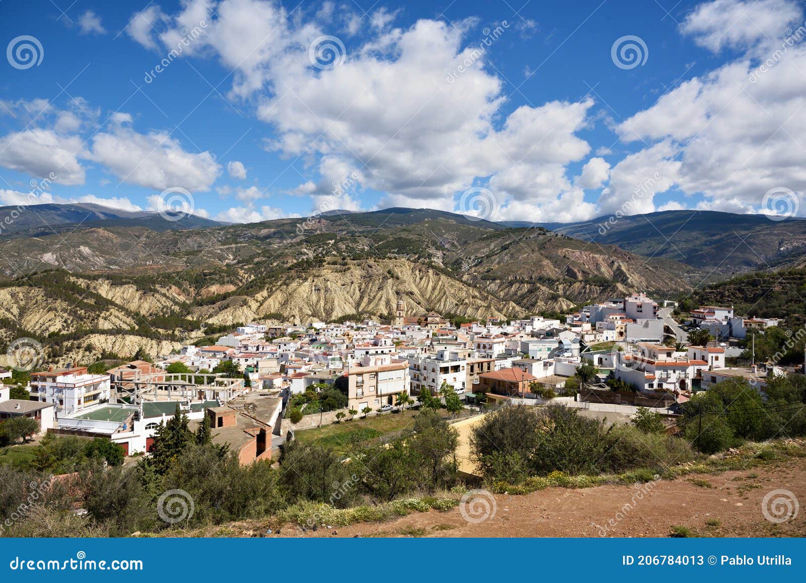 alcolea, small village in the alpujarra, almeria