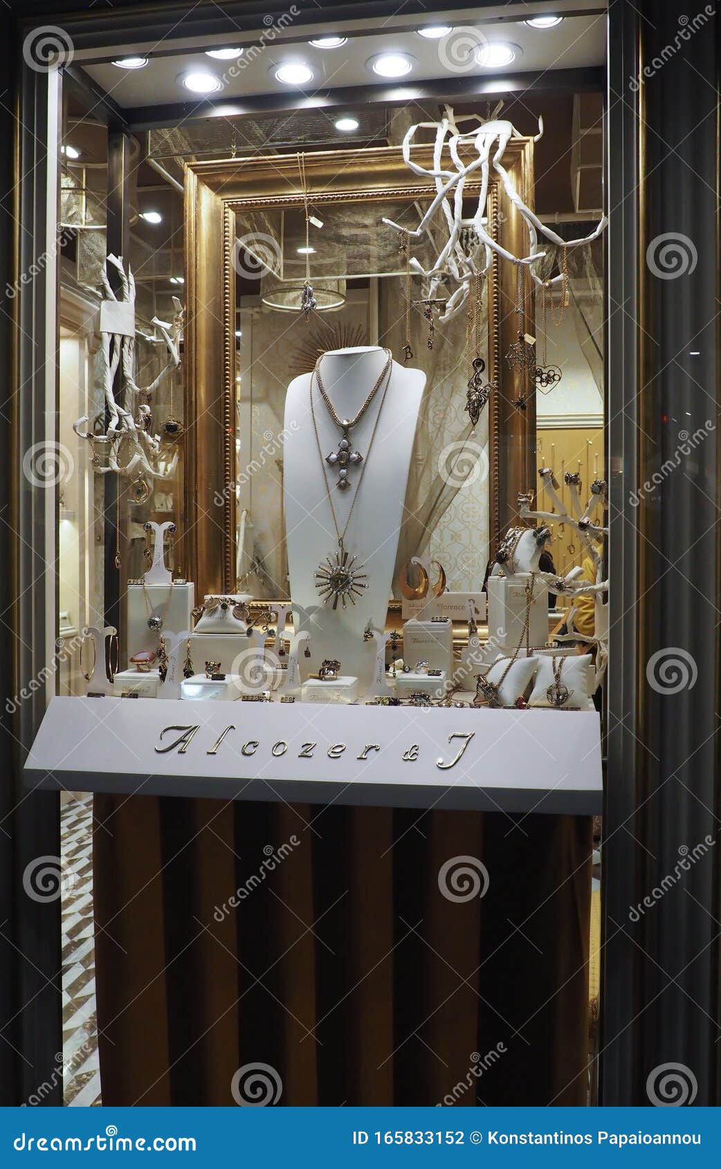 Tiffany & Co store shop window showcase Via Condotti Rome Italy