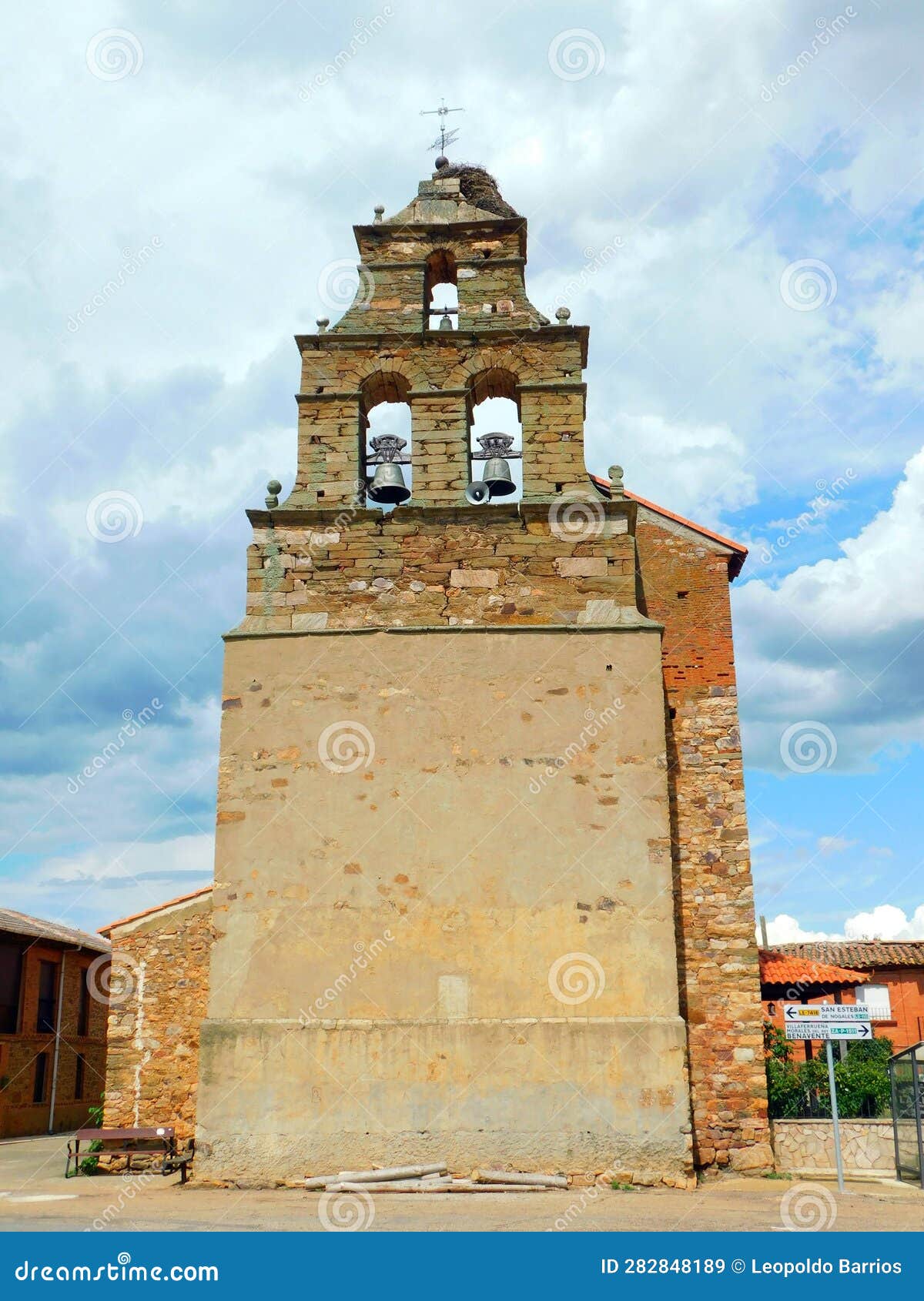 church of alcubilla de nogales, zamora, spain