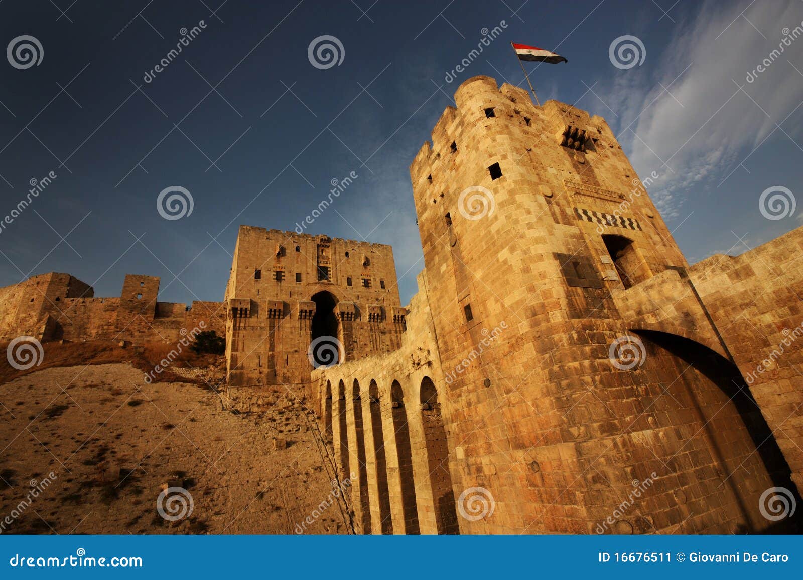 aleppo castle in syria