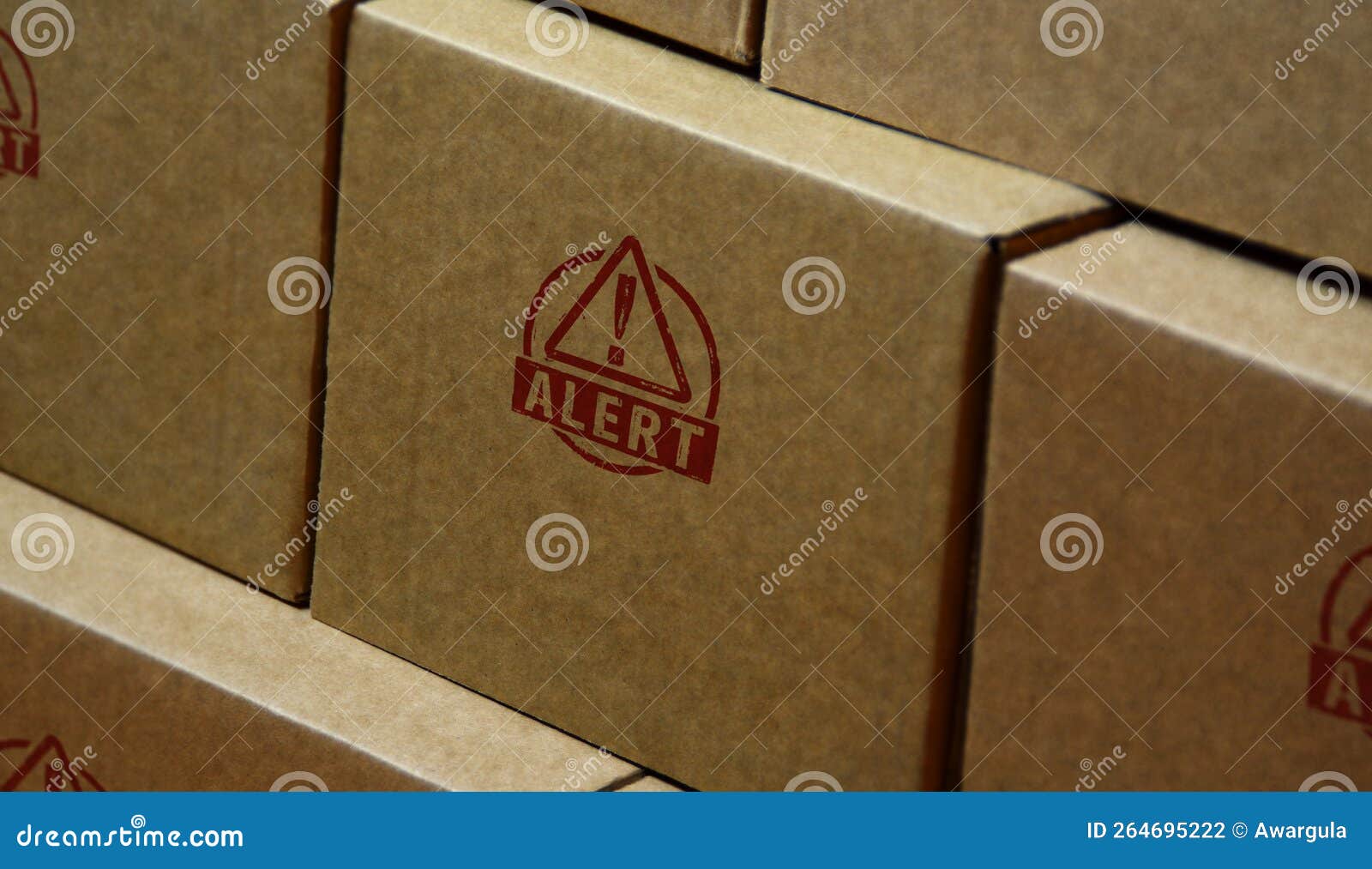 alert warning and caution stamp and stamping