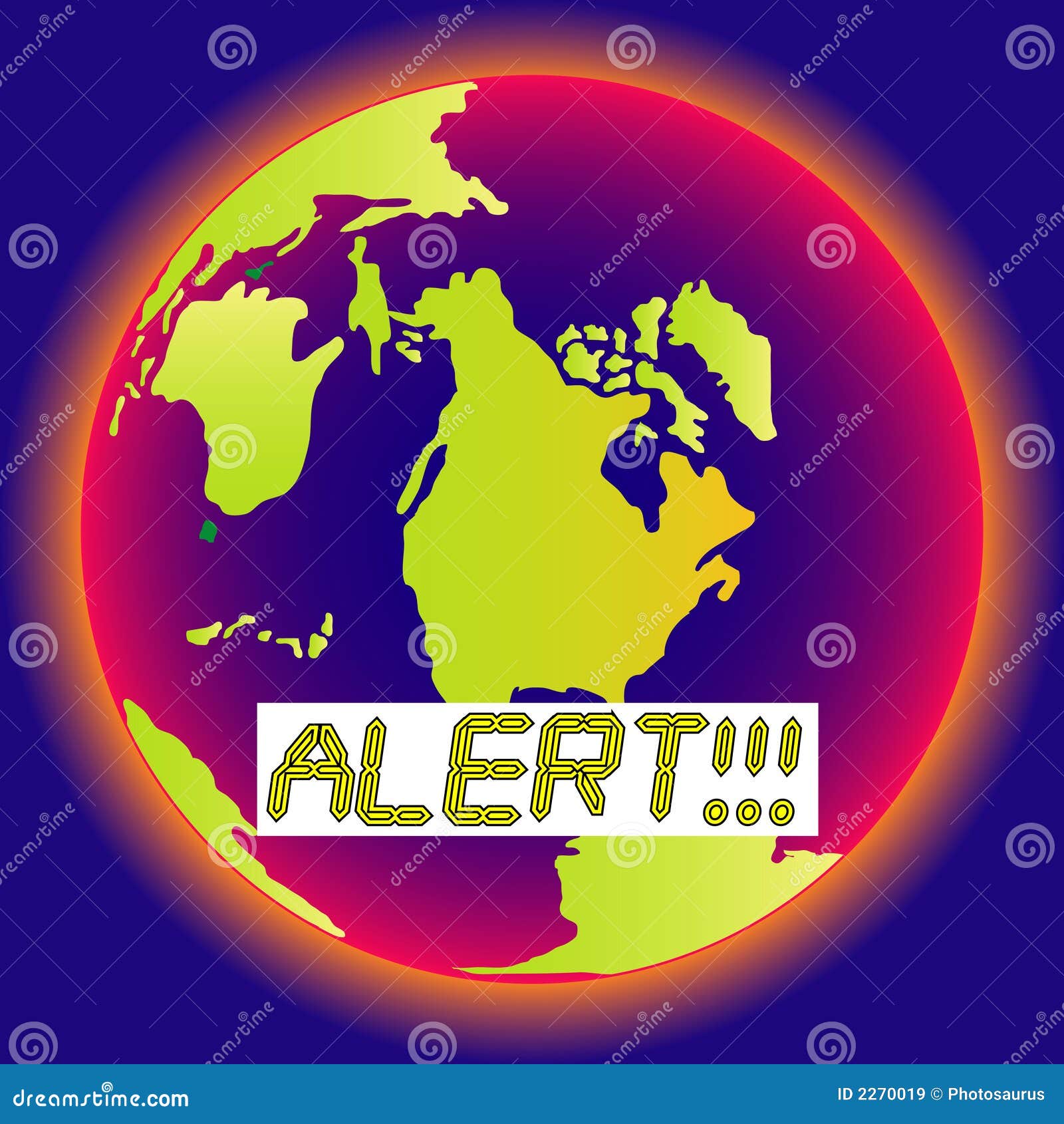 Alert! Stop the heating! stock illustration. Illustration of helpful