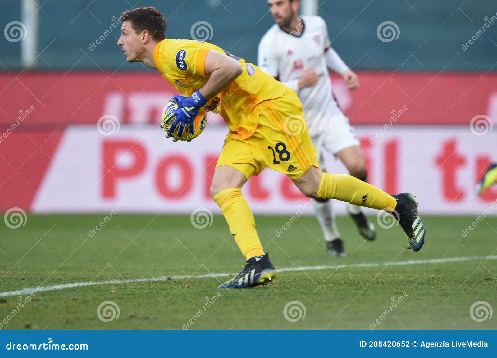 Genoa CFC Vs Cagliari Calcio Editorial Photography - Image of