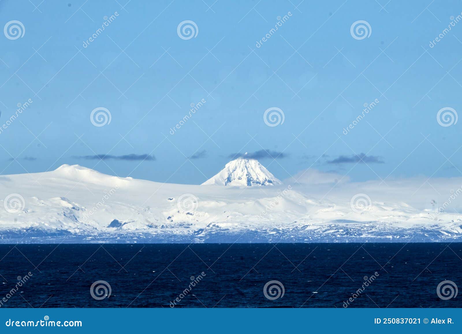 Aleutian Islands stock image. Image of arctic, snow 250837021