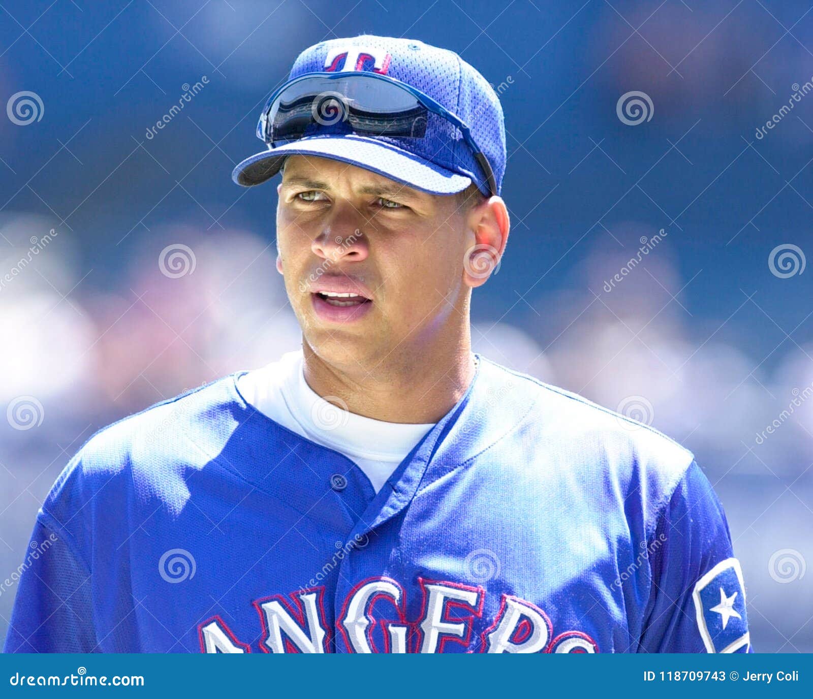 Alex Rodriguez, Texas Rangers SS Editorial Stock Photo - Image of rodriguez,  baseball: 118709743