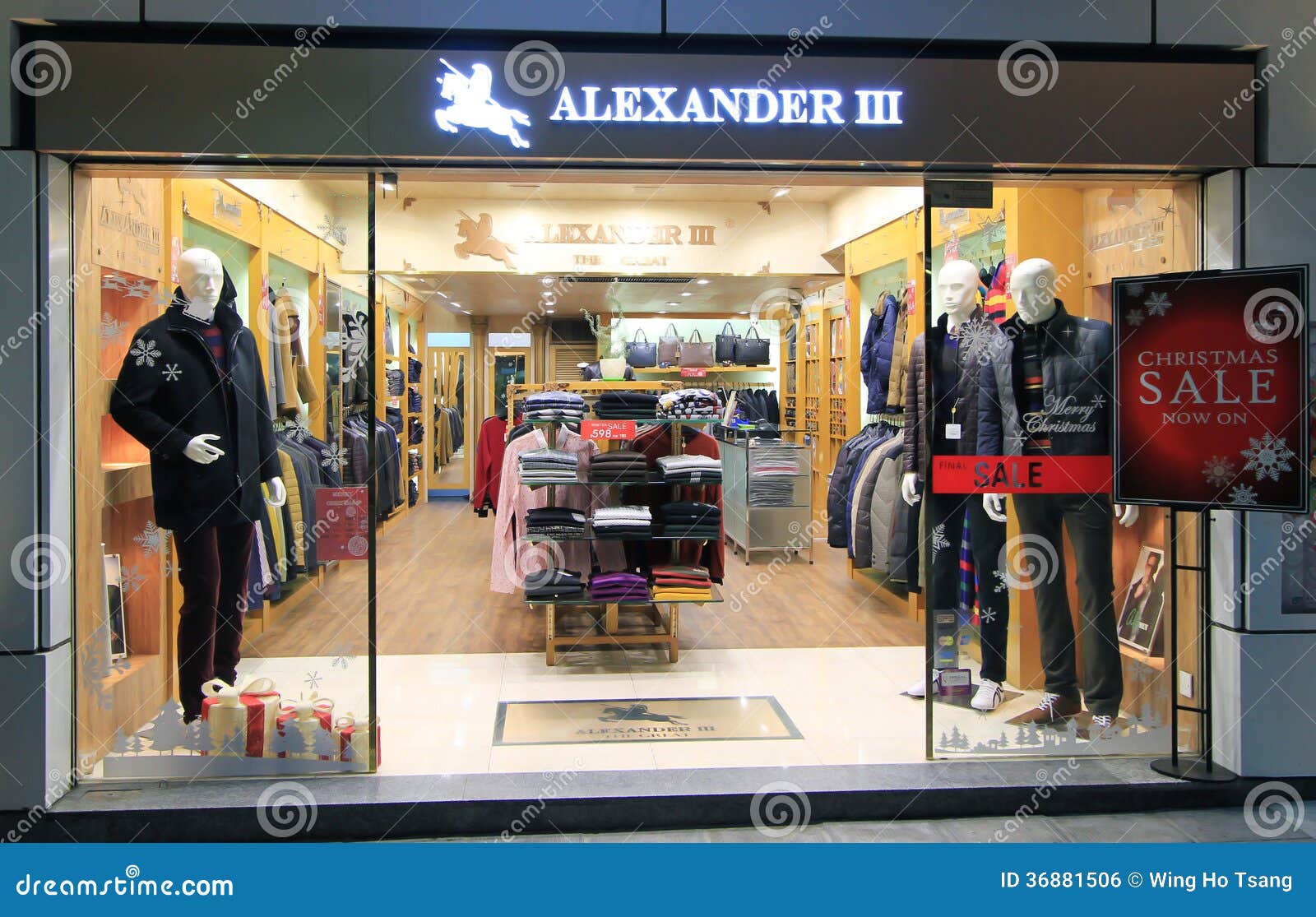 Alexander III Shop in Hong Kong Editorial Photo - Image of clothing ...