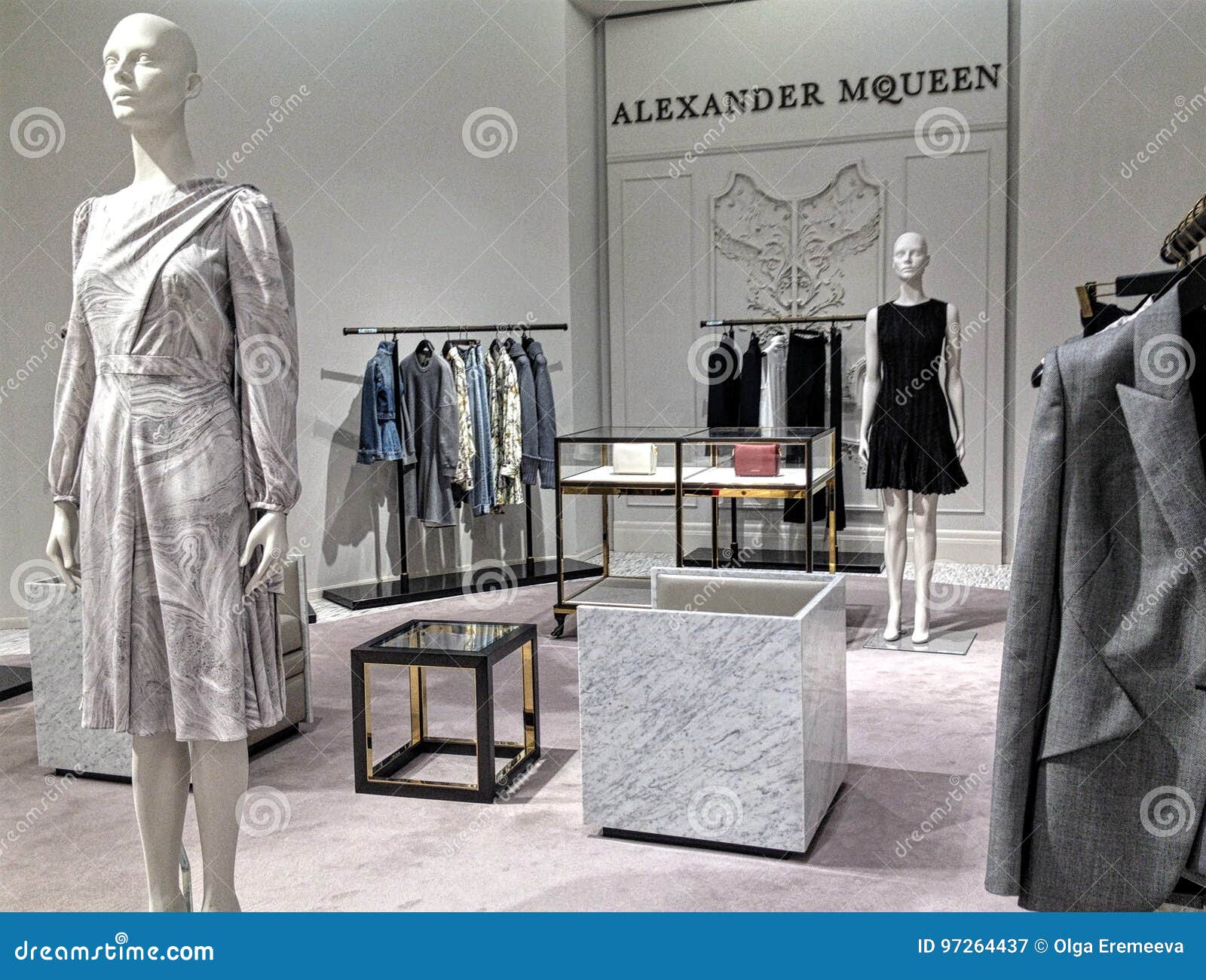 Alexander McQueen Label Women`s Apparel 