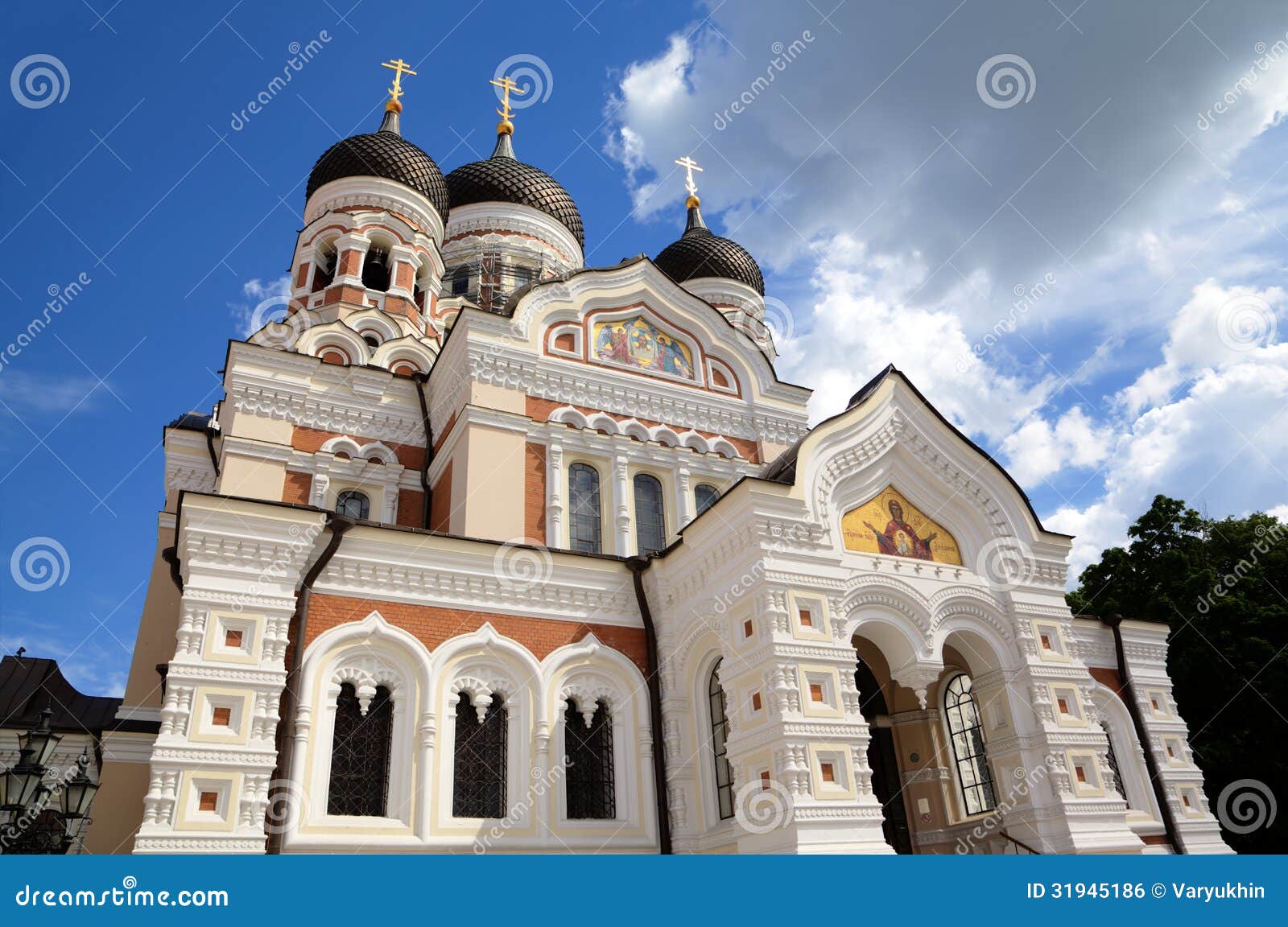 Alexander Nevsky Cathedral. Tallinn, Estonie