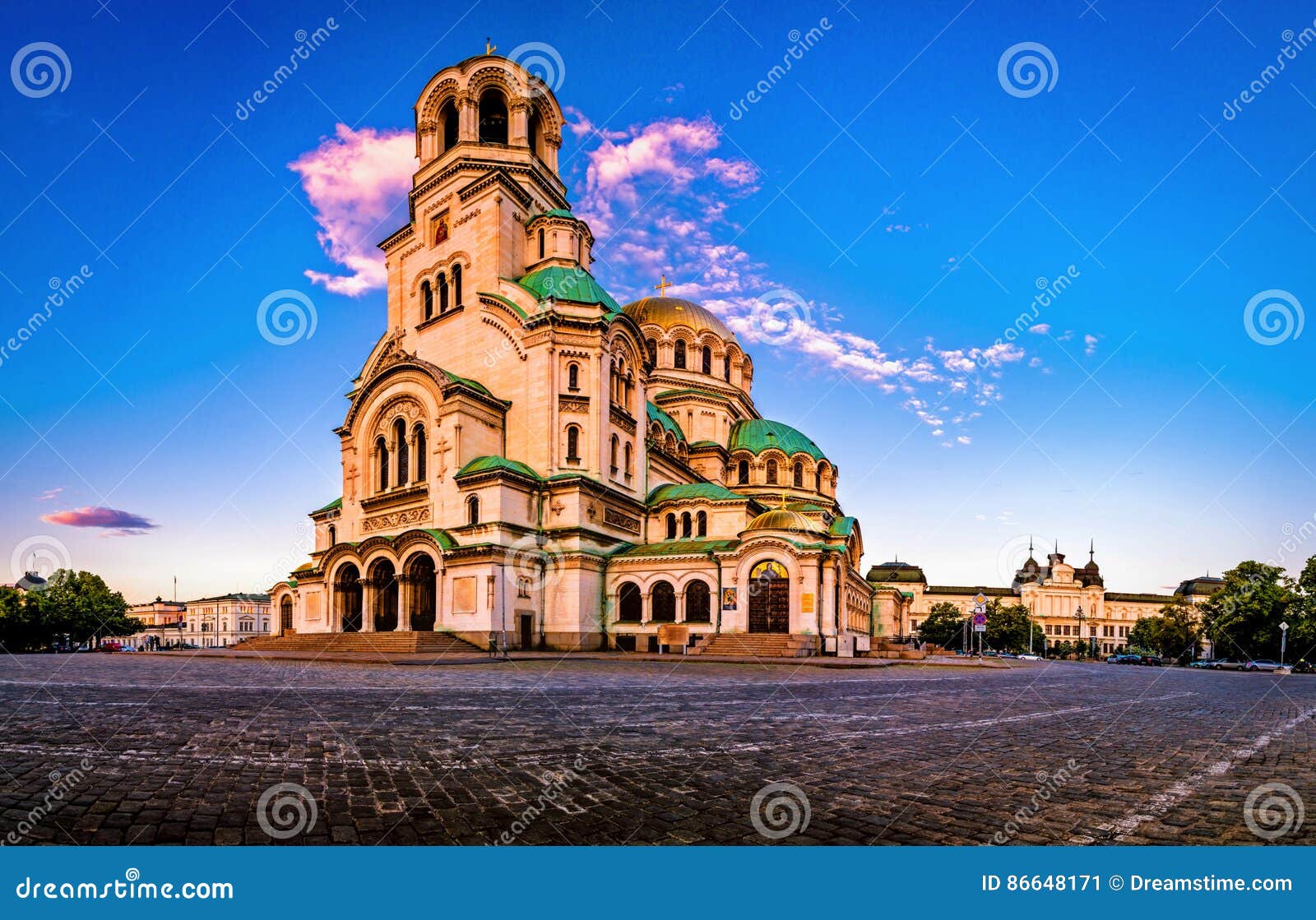 alexander nevsky cathedral in sofia bulgaria