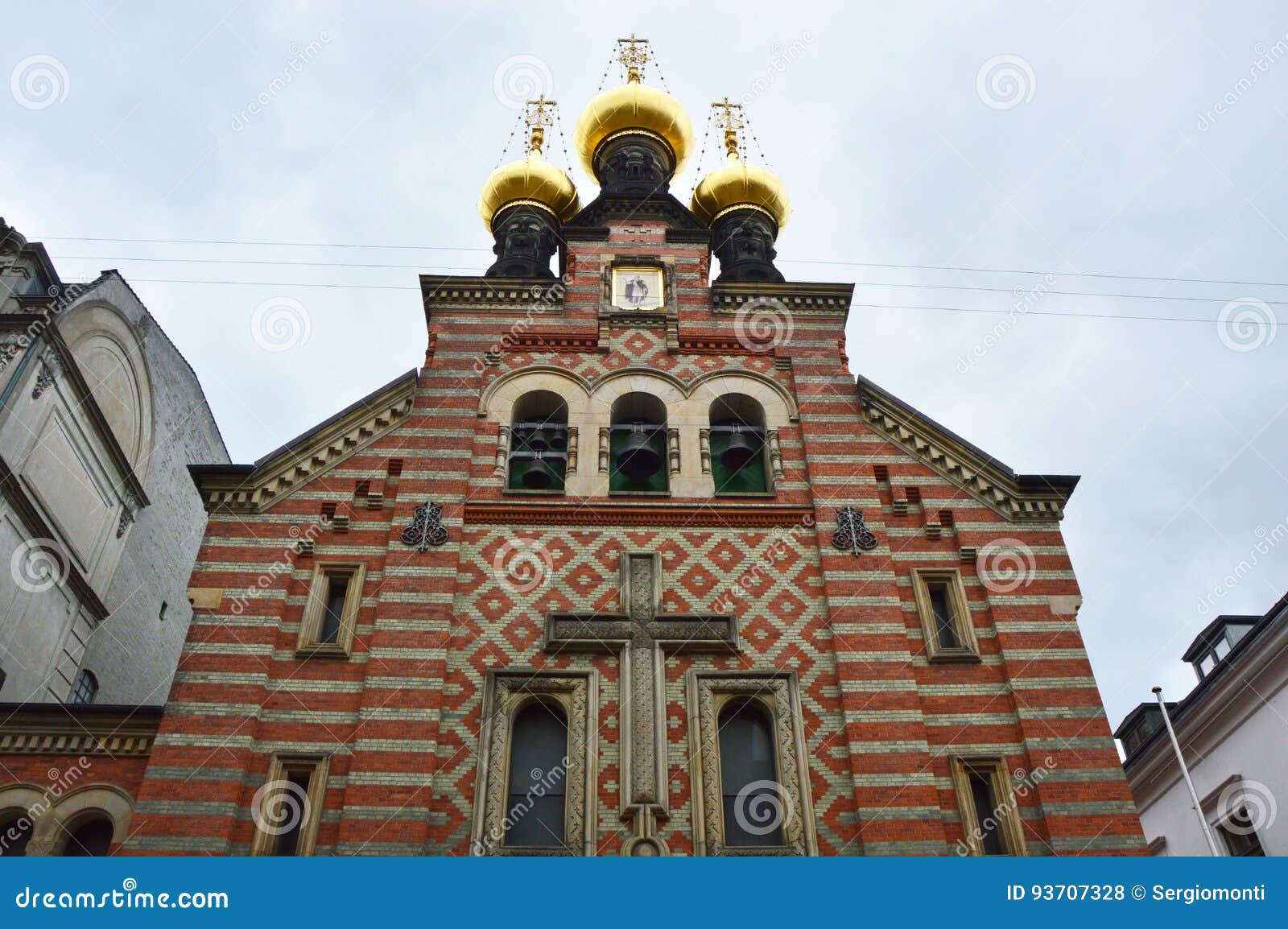The Alexander Nevsky Russian Orthodox Church, Copenhagen, Denmark Stock Photo - Image Of Church, European: 93707328