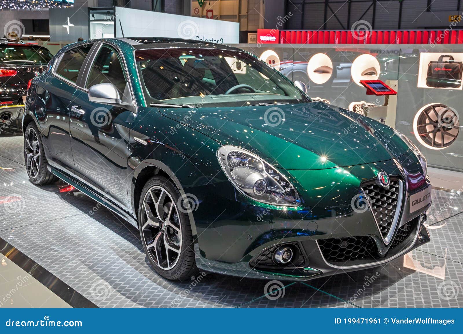 Alfa Romeo Giulietta (Type 940) at the 89th Geneva International Motor  Show. Geneva, Switzerland - March 6, 2019 Editorial Photo - Image of  international, modern: 199471961