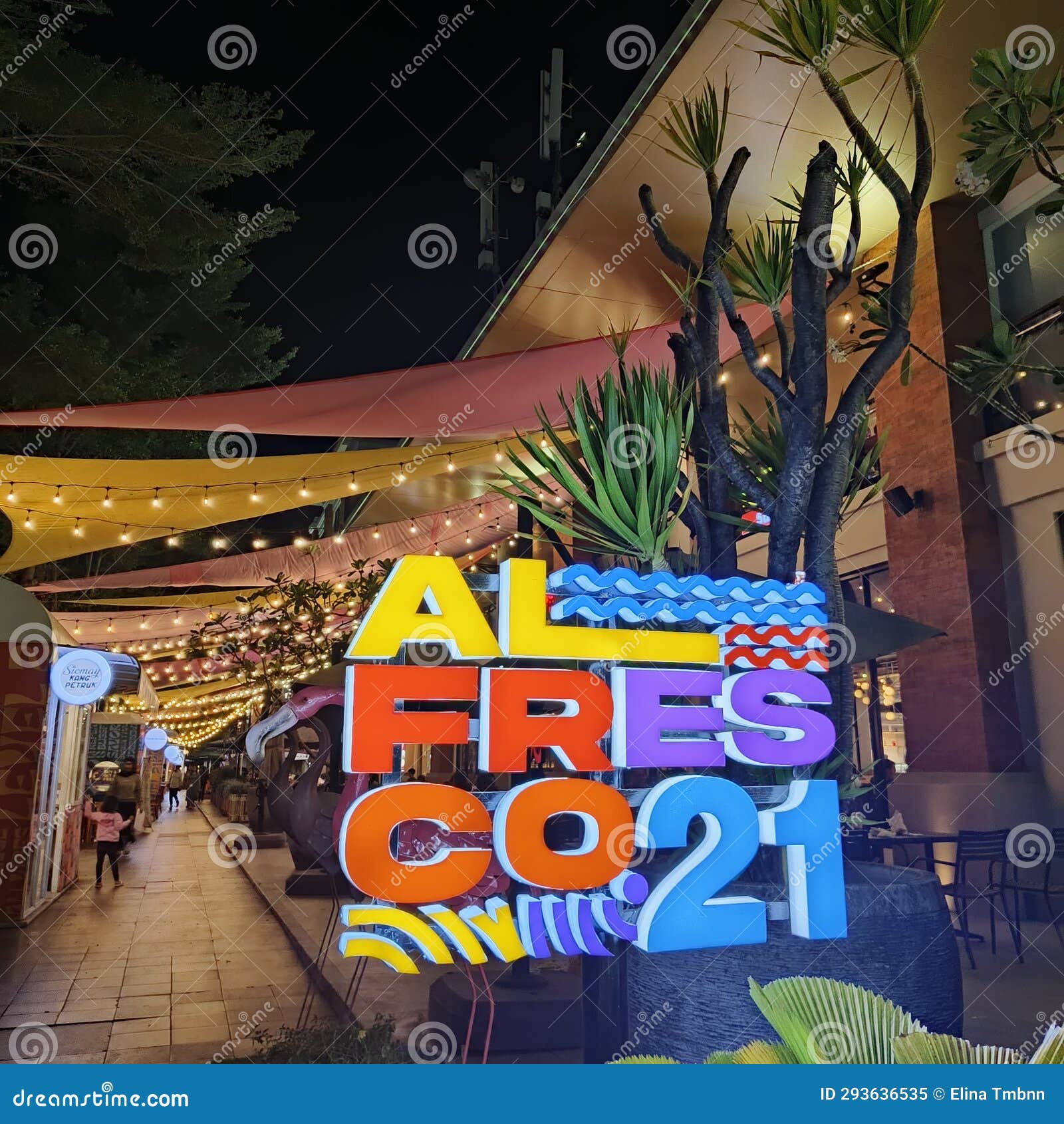 Alfresco As a Food Court on the Outside of the Mall Editorial Image Alfresco As a Food Court on the Outside of the Mall Editorial Image