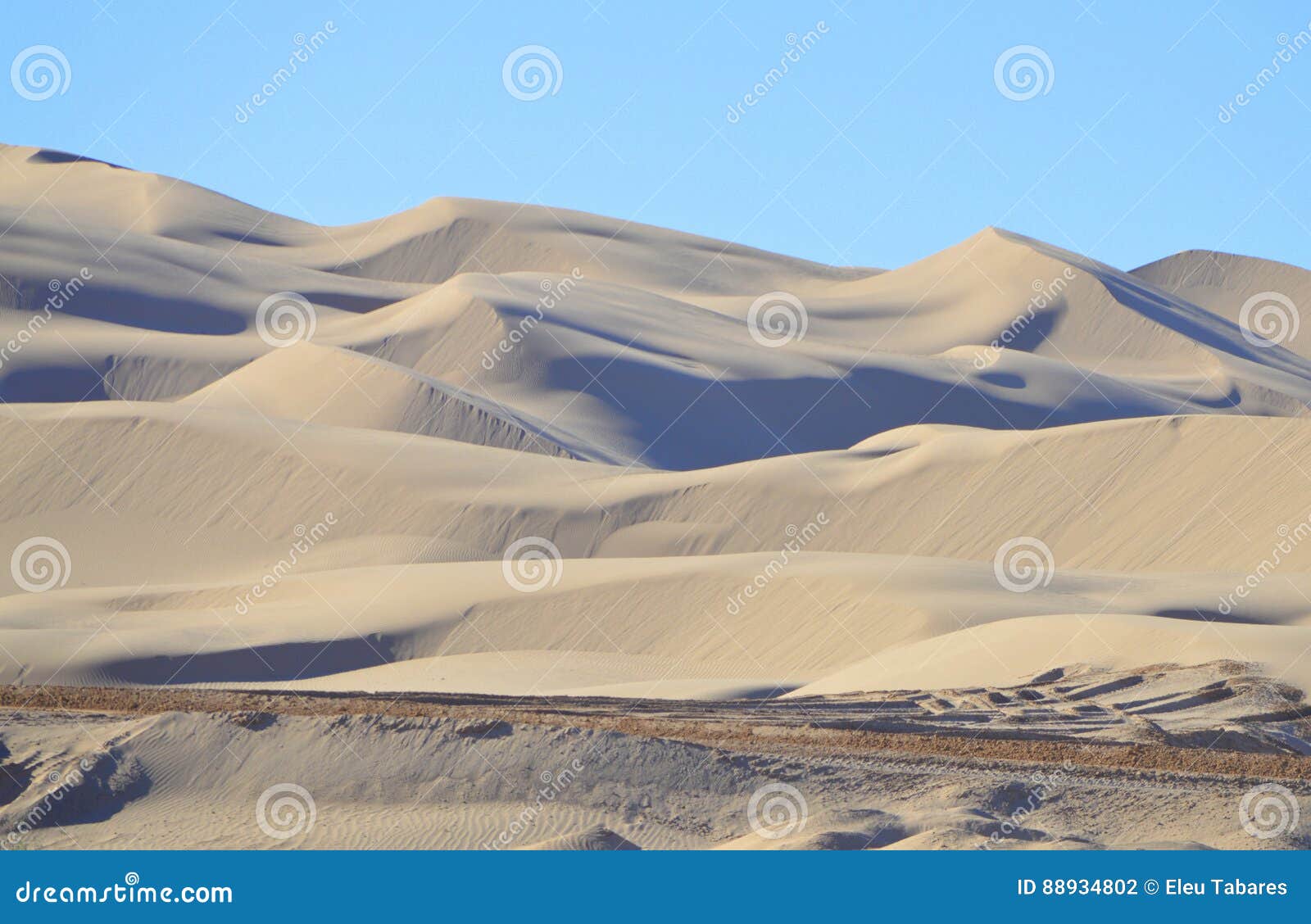 Algodones Sand Dunes stock photo. Image of geology, algodones 88934802