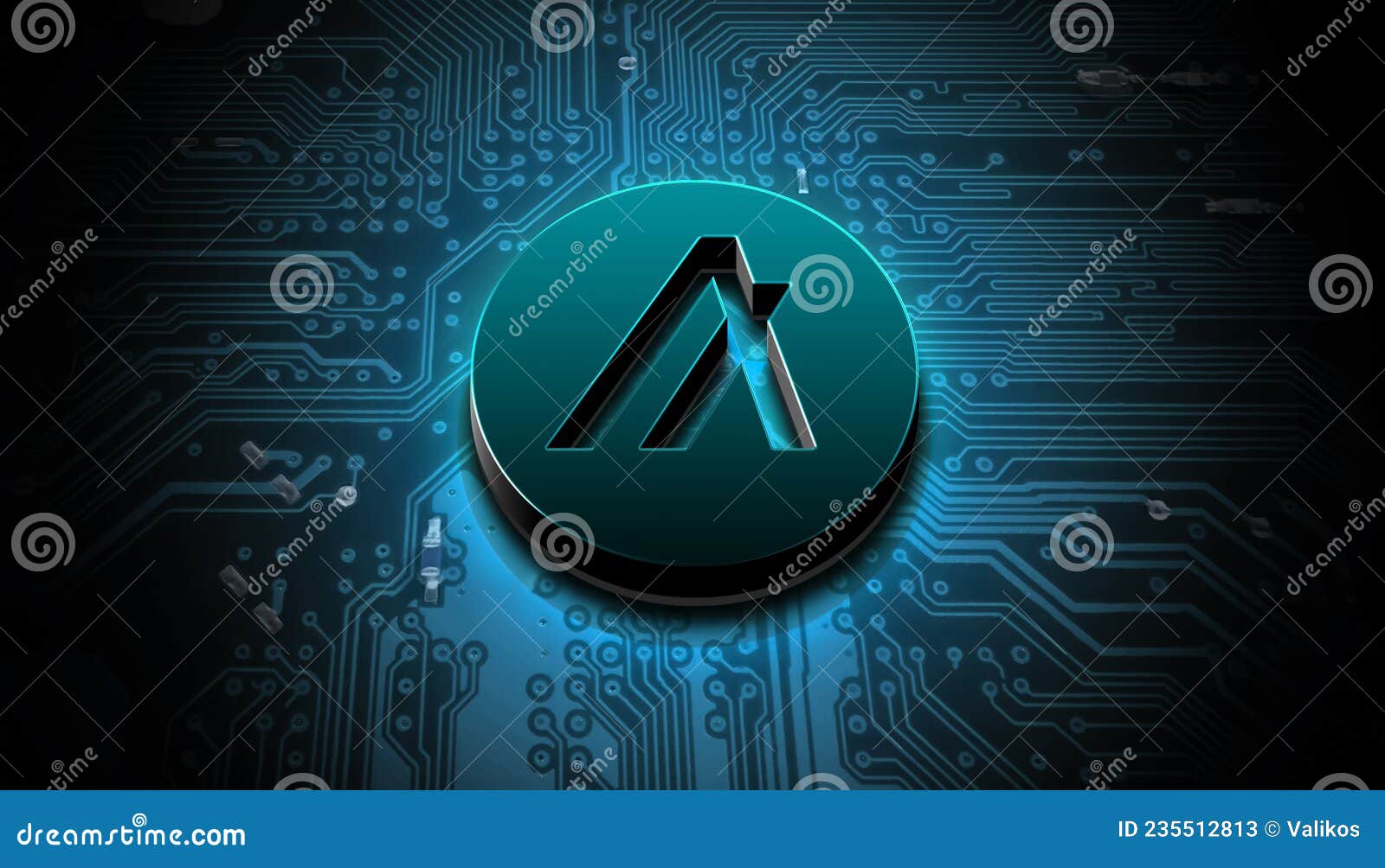 Algorand Cryptocurrency Moeda Sobre O Conceito Colorido De Criptomoeda De  Fundo Foto de Stock Editorial - Ilustração de economia, compra: 235512813