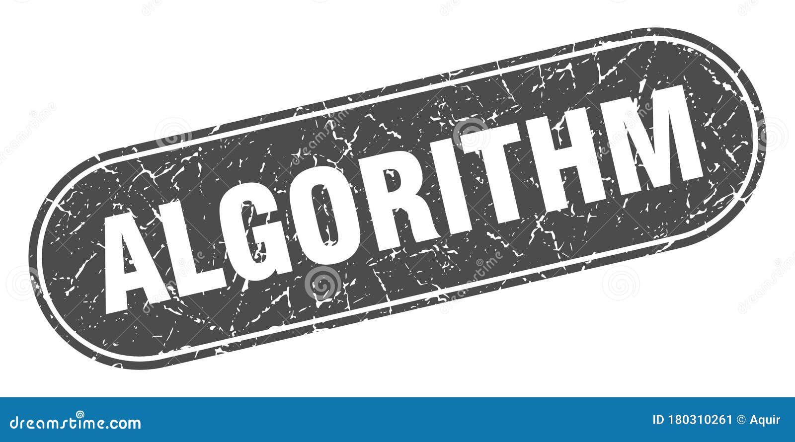 Algorithm Sign. Algorithm Grunge Stamp Stock Vector - Illustration of ...