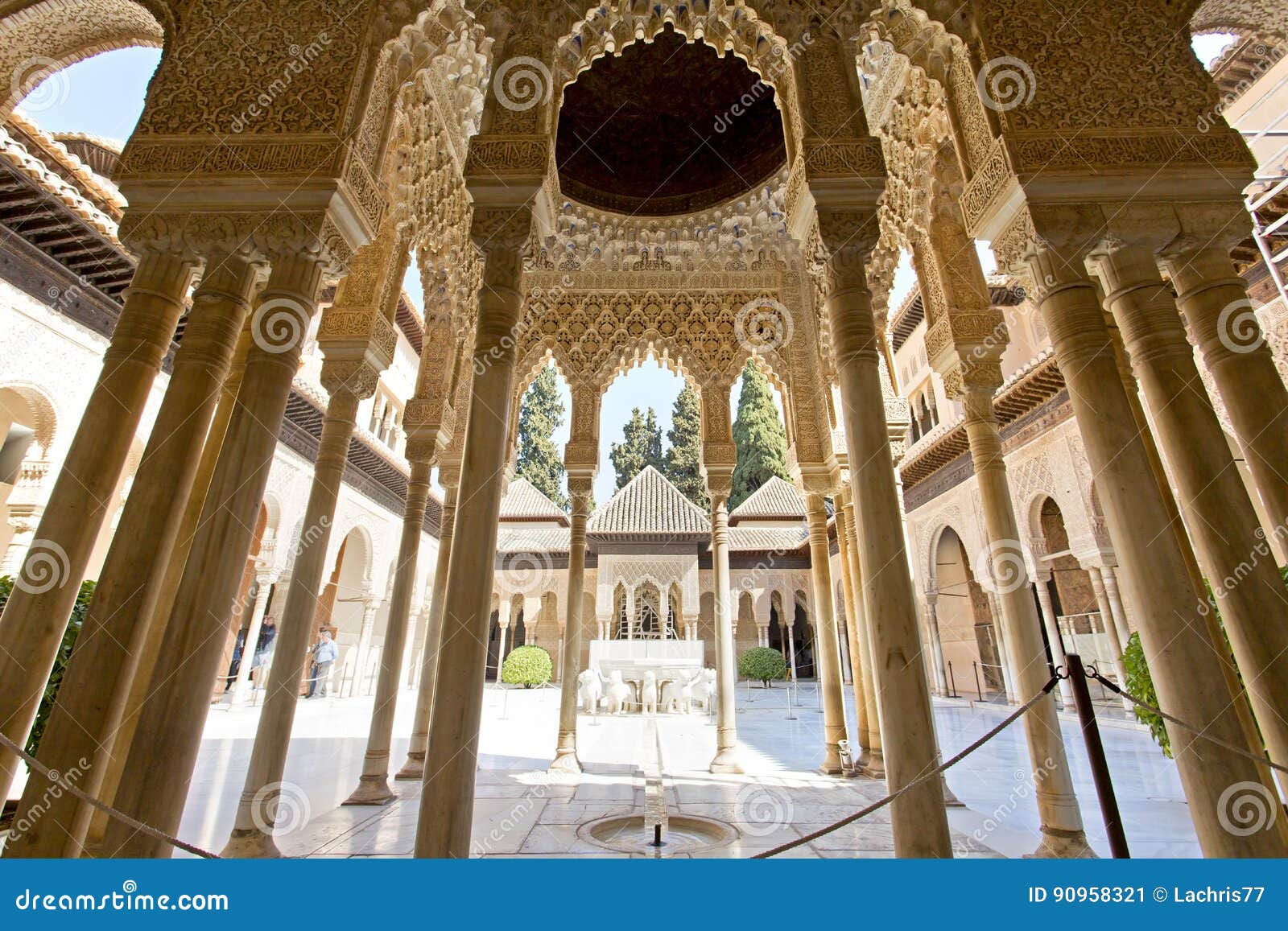 alhambra of granada, andalusia, spain