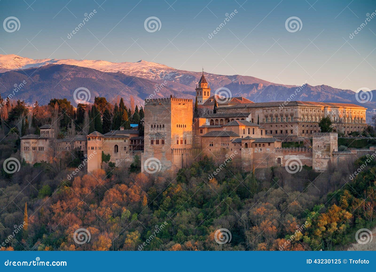 alhambra palace, granada, spain