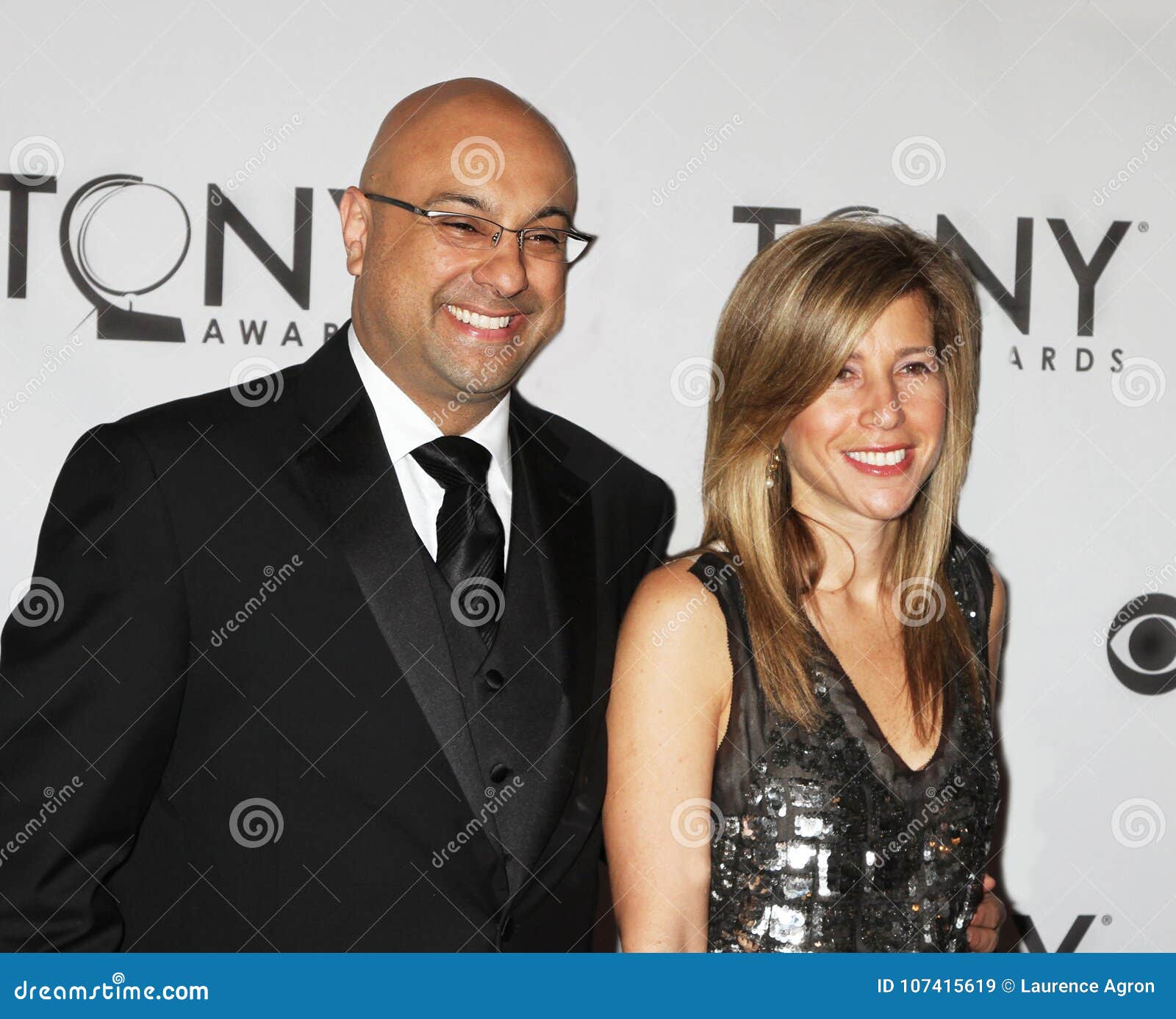 Ali Velshi and Lori Wachs editorial stock image. Image of expert
