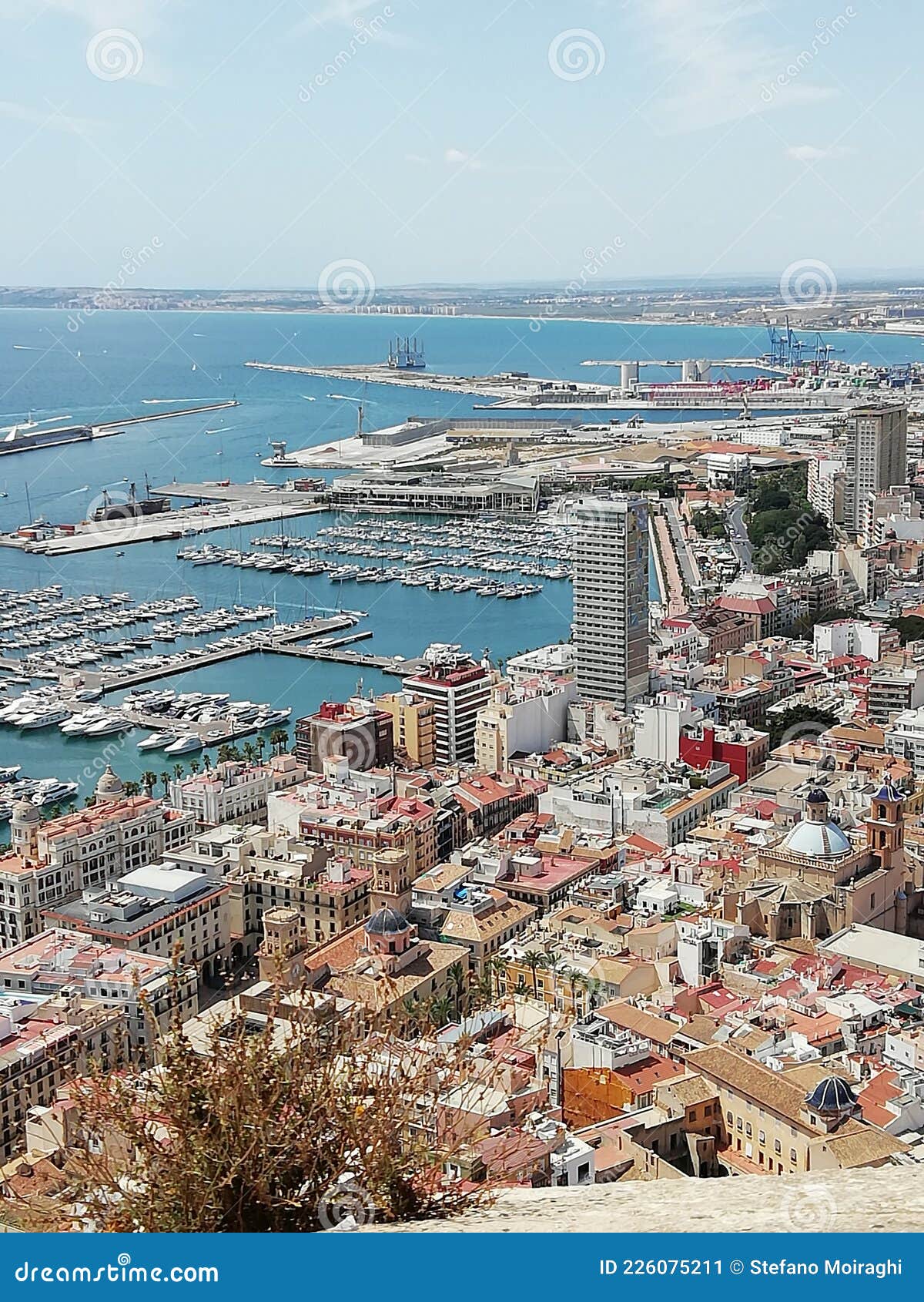 alicante aerea. view