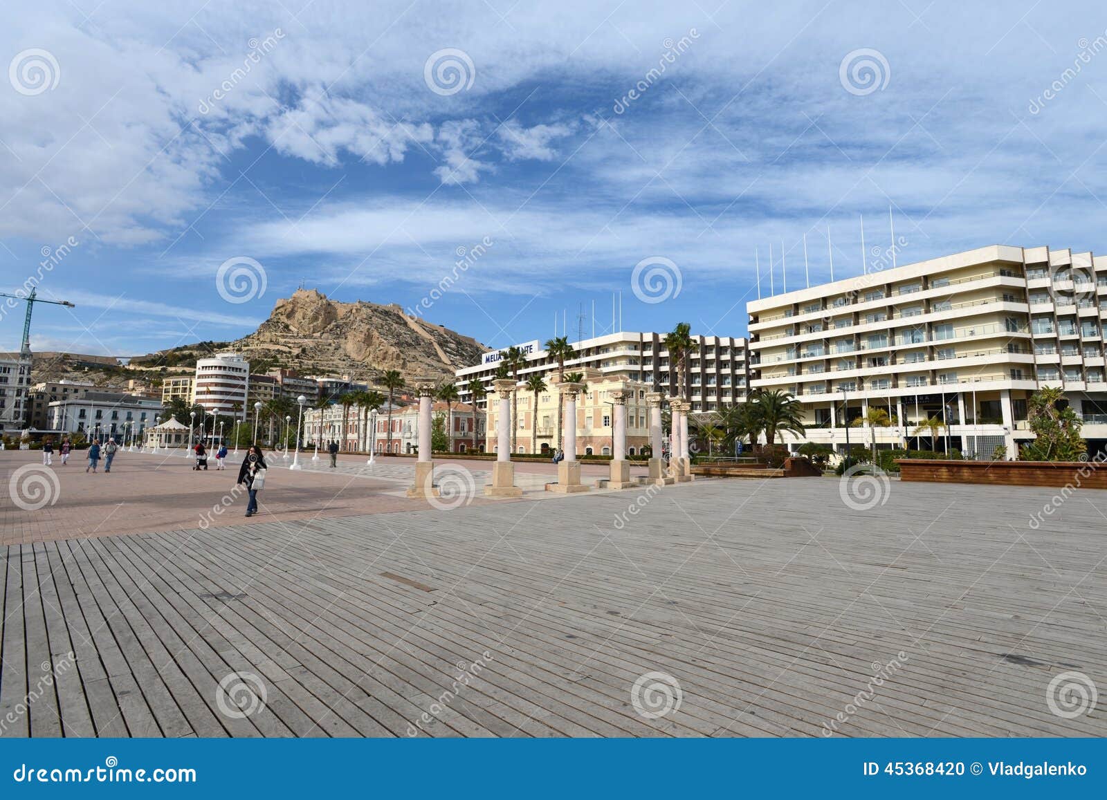 alicante - the city in the valensiysky autonomous region