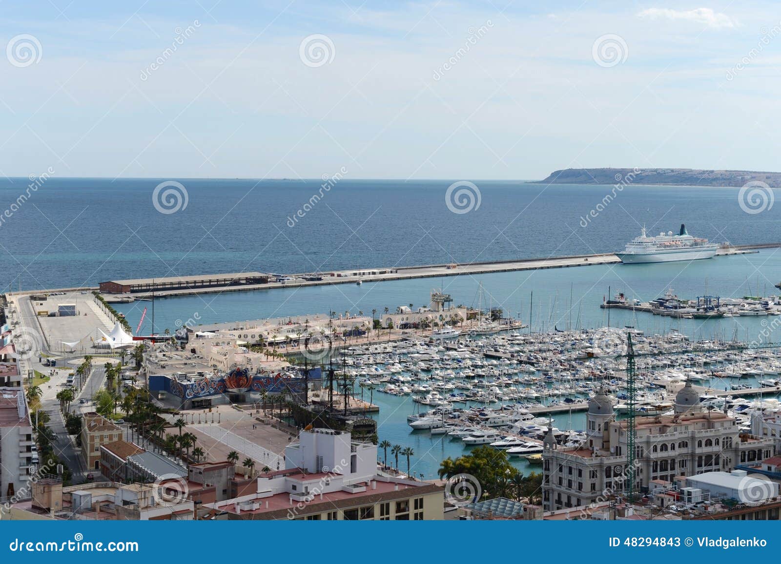 alicante - the city in the valensiysky autonomous region