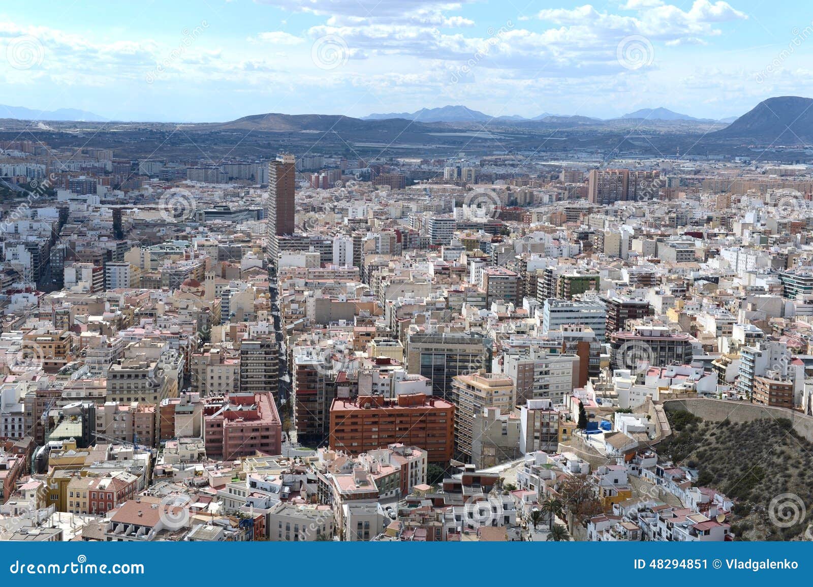 alicante - the city in the valensiysky autonomous region