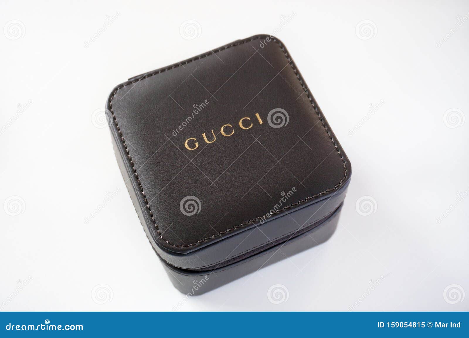 Gucci jewelry box editorial image. Image of brown, brand - 159054815