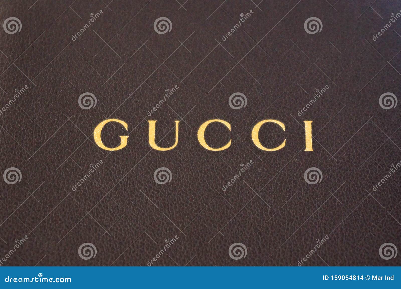 Gucci logo editorial stock image. Image of jewelry, golden - 159054814