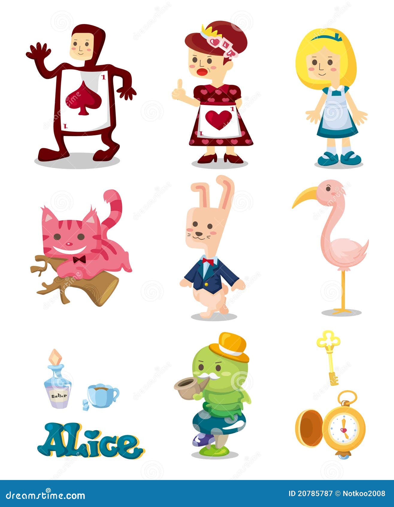 royalty free alice in wonderland clip art - photo #25