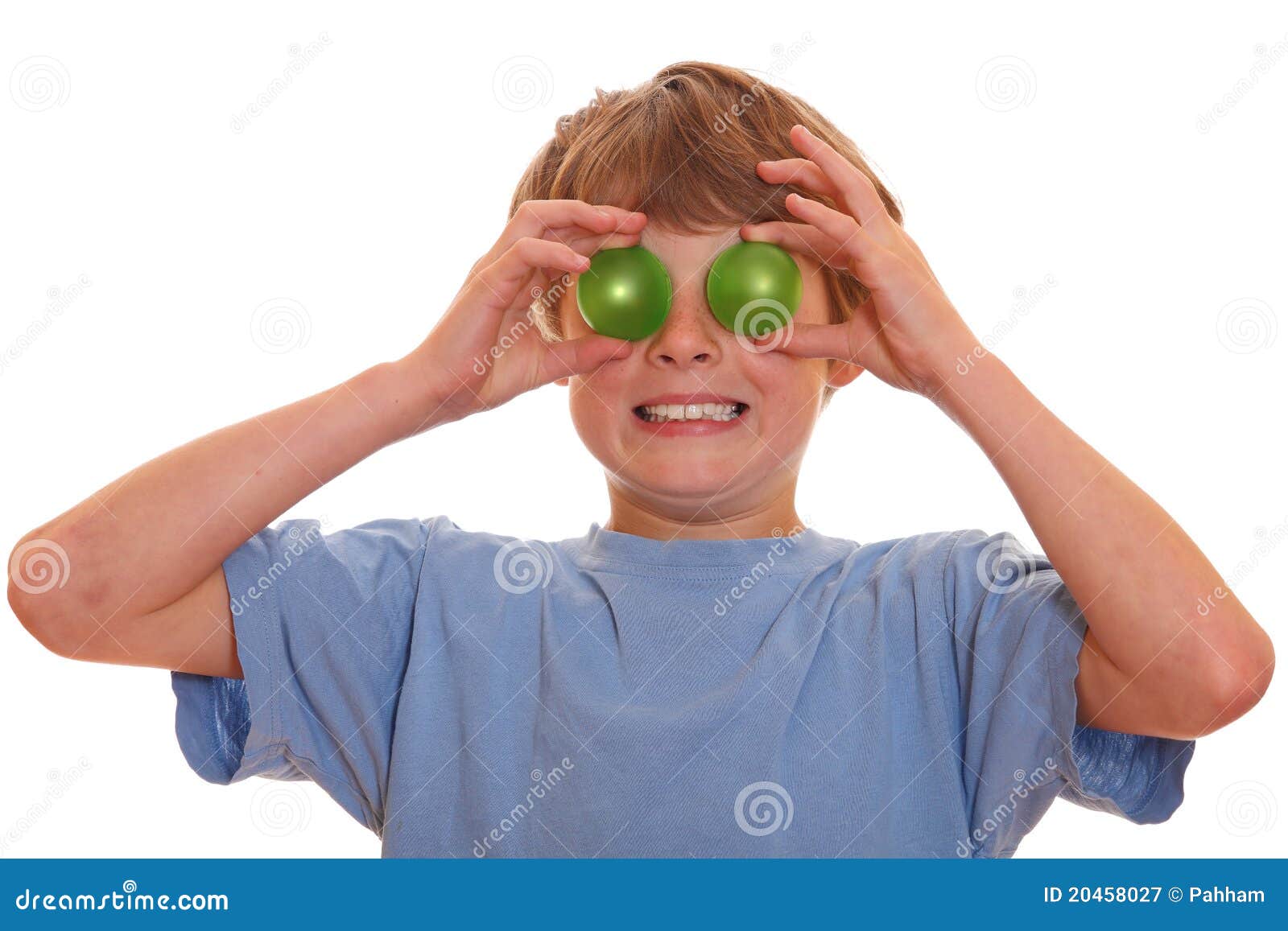 Alien boy stock image. Image of funny, front, child, view 20458027