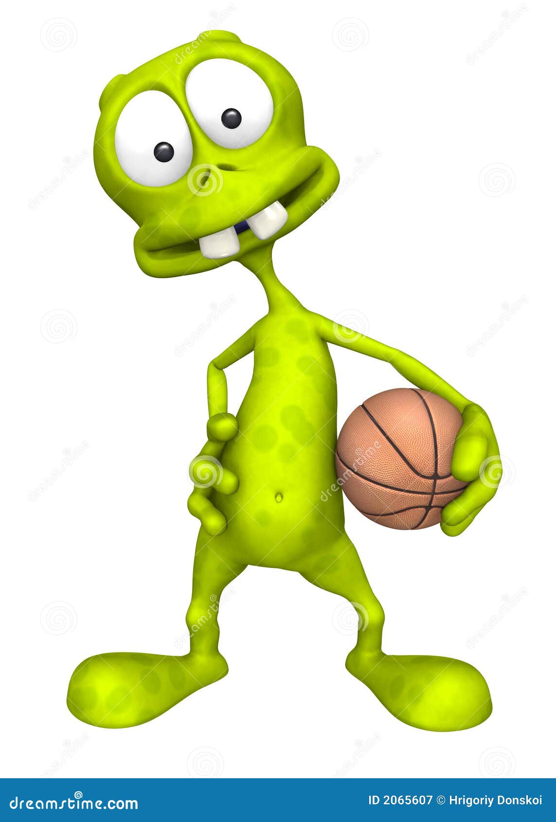 Alien (Space Basketball) stock illustration. Illustration of design