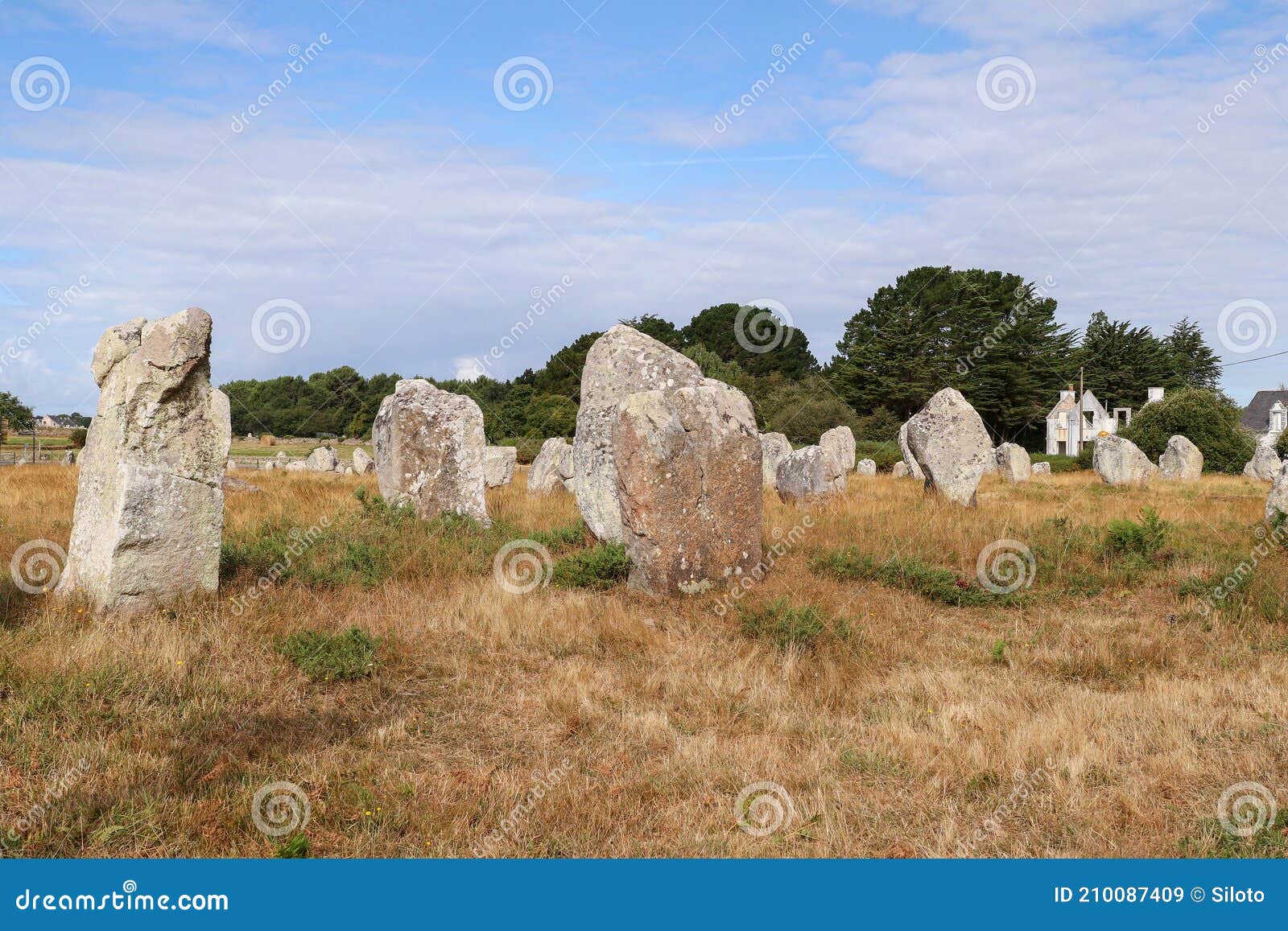 alignments of carnac - the largest megalithic site in the world, carnac, brittany