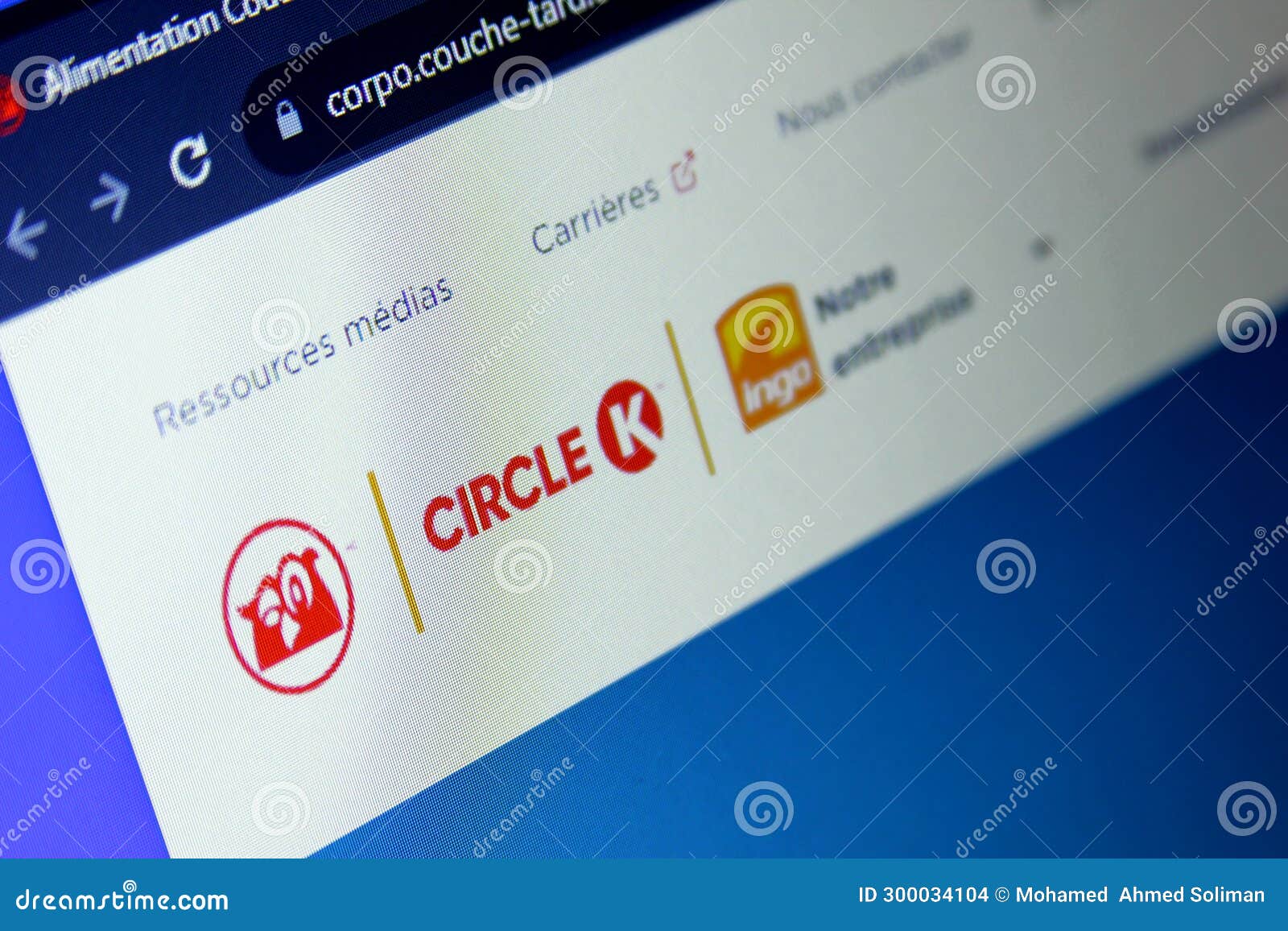 Alimentation CoucheTard Retail Company Editorial Stock Image Image